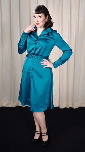 1940s Geraldine Shirt Dress