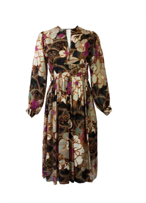 1960's Silk Dress