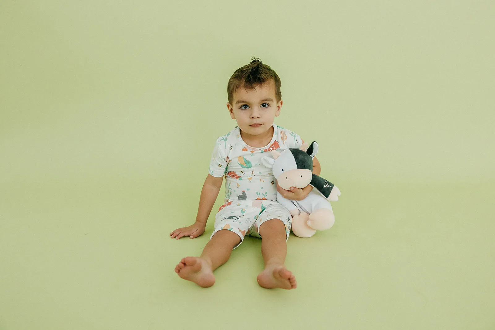 2pc Short Sleeve Pajama Set - Farmstead