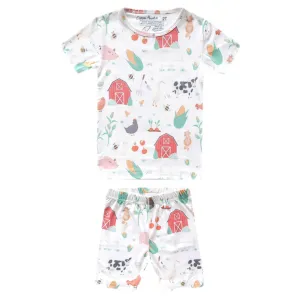 2pc Short Sleeve Pajama Set - Farmstead