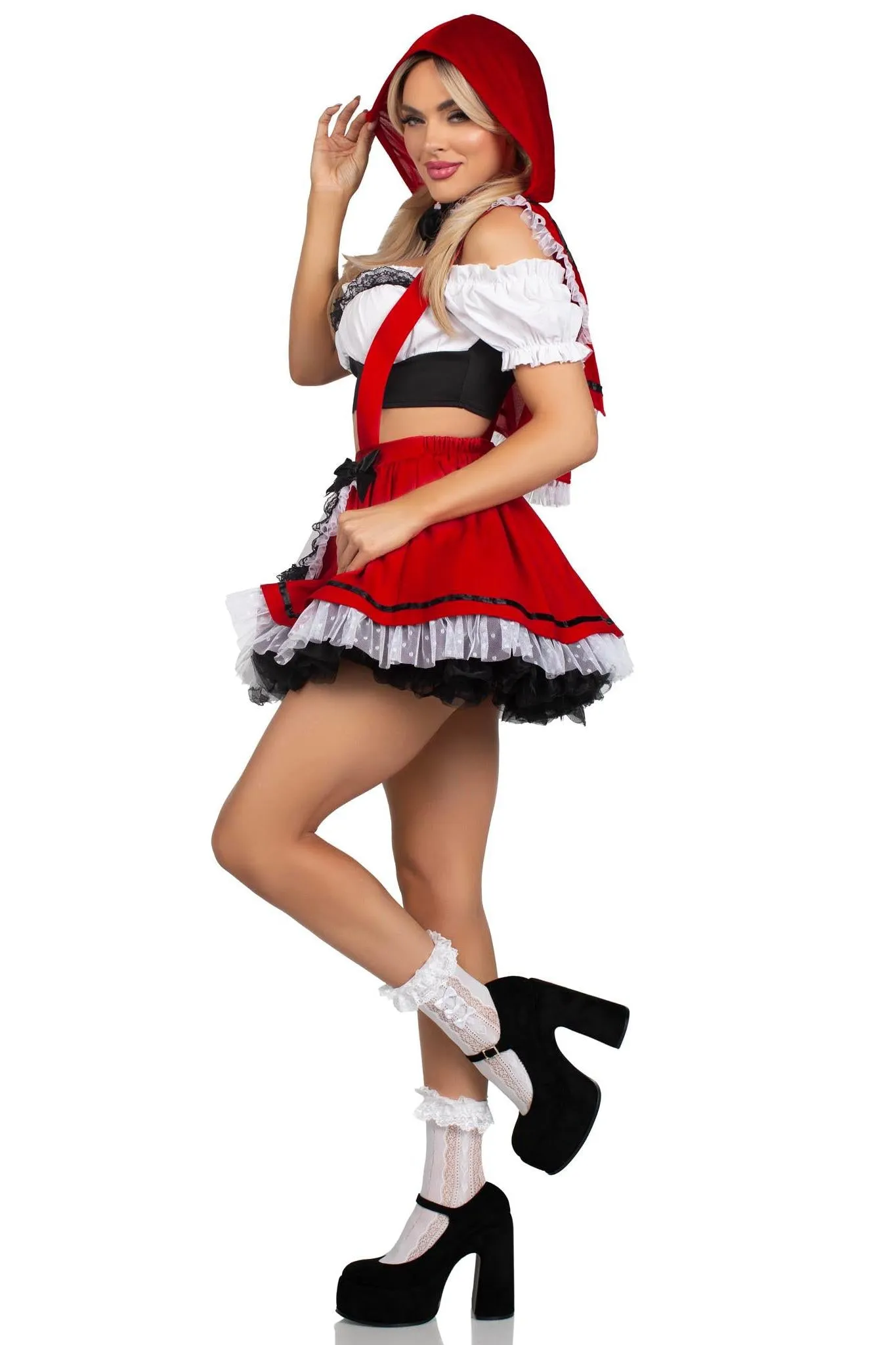 3 Piece Flirty Miss Red Set