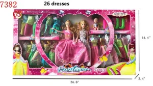 32 PC Girls Fashion Doll Closet Play Set Wholesale