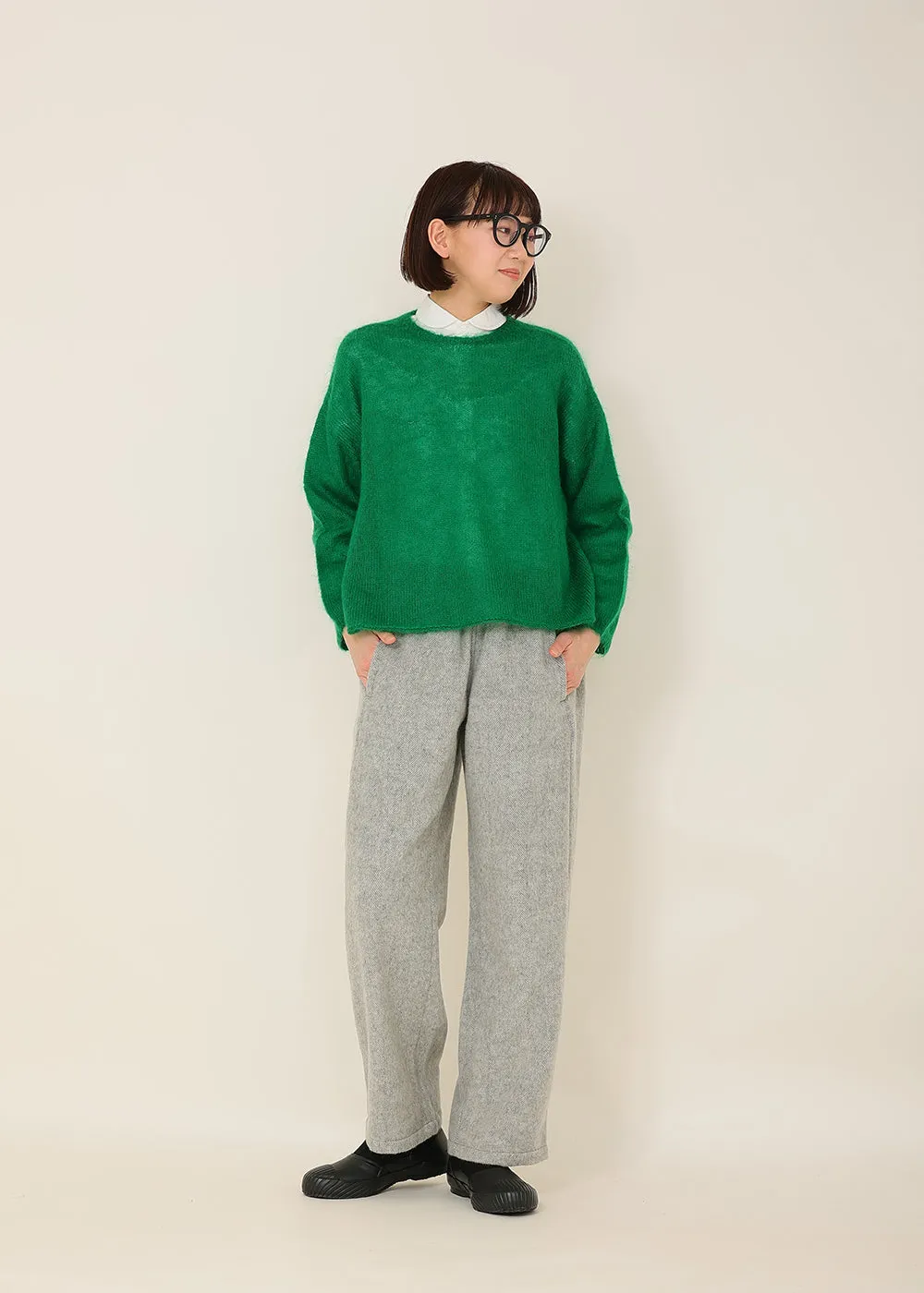 キッドモヘヤリラックスニット