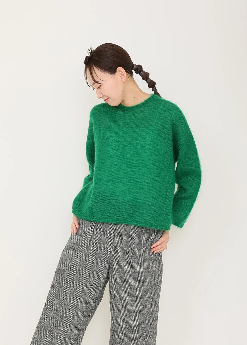 キッドモヘヤリラックスニット