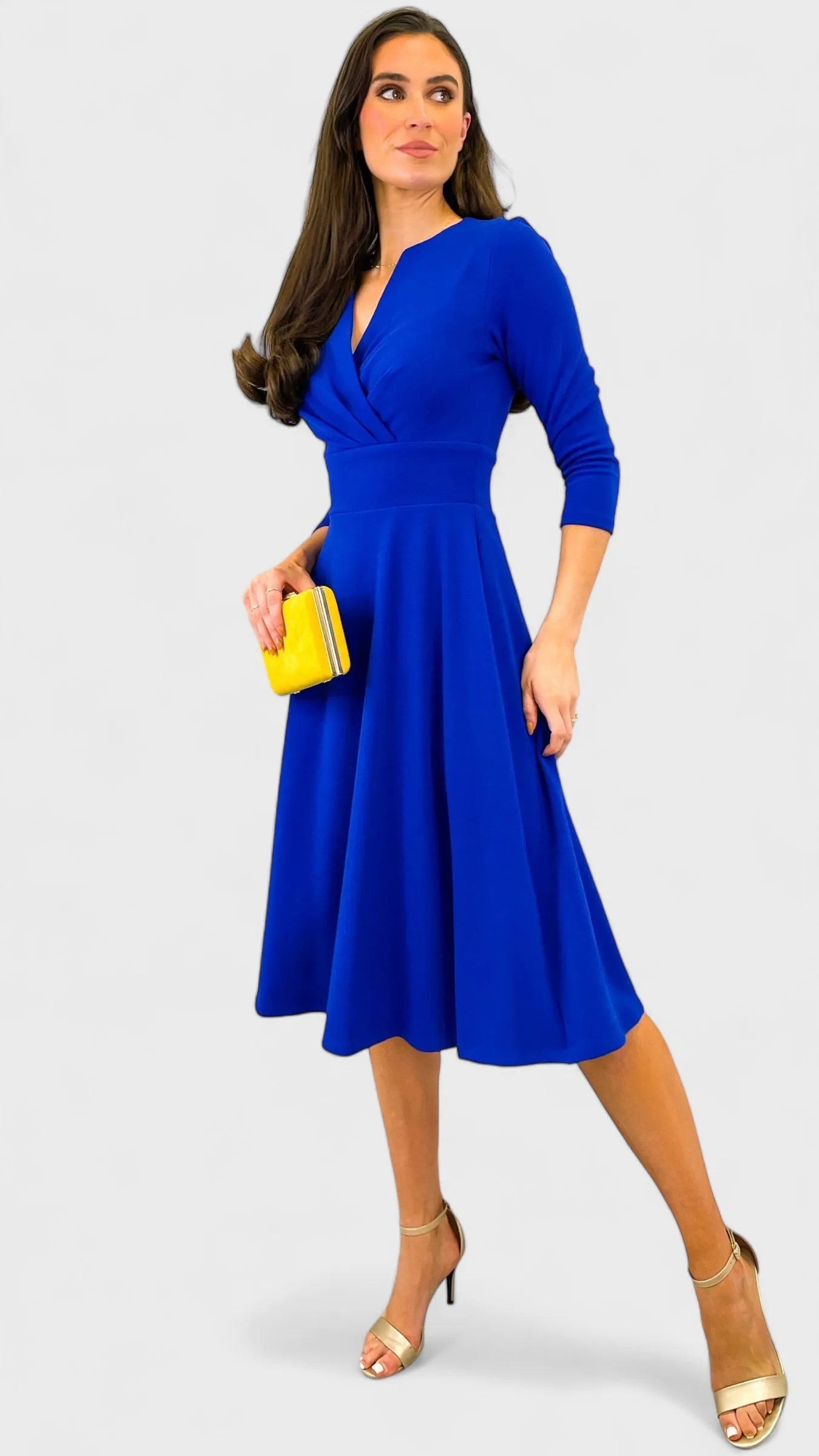 5-A1840 Jan Royal Swing Dress