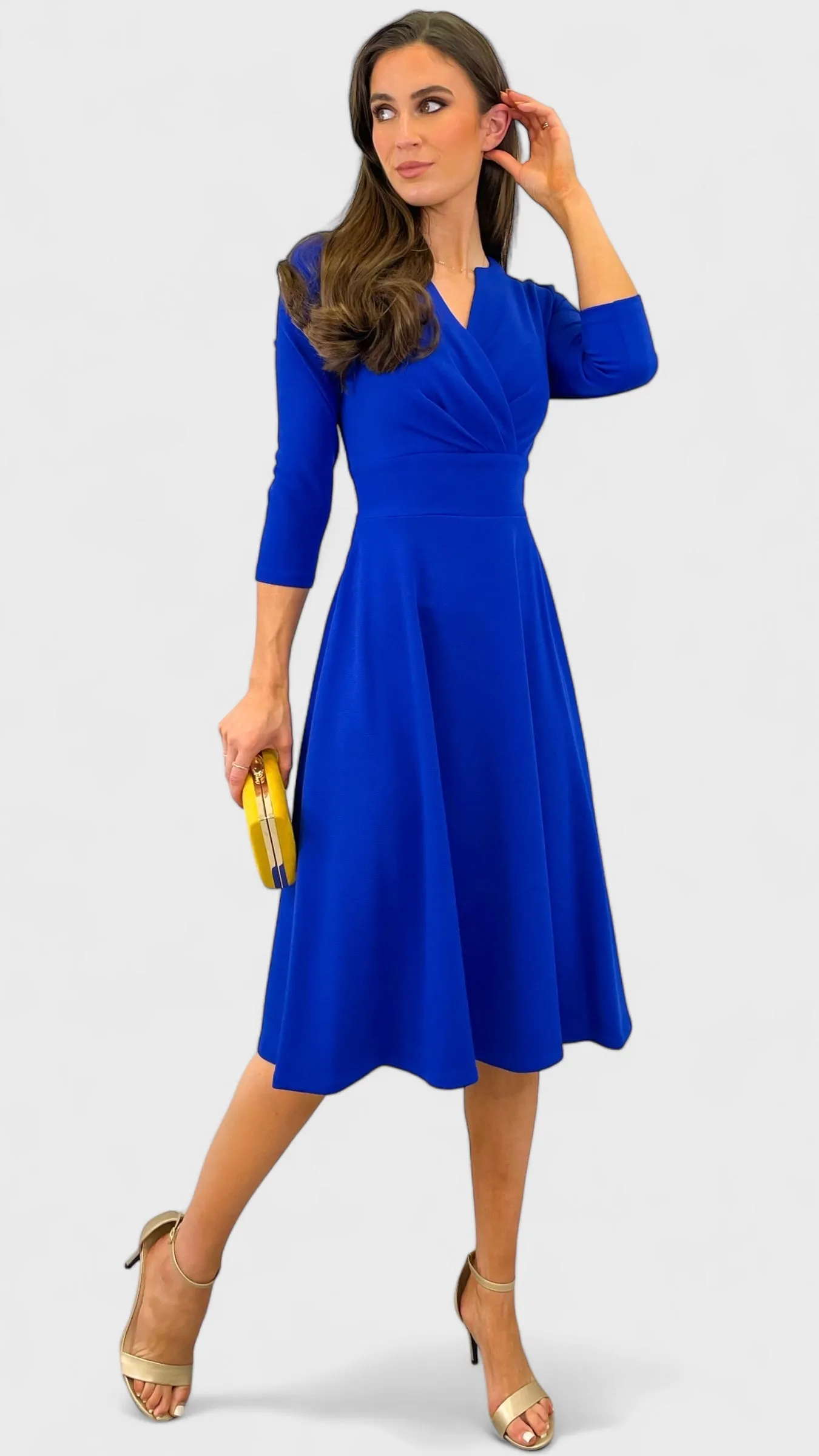 5-A1840 Jan Royal Swing Dress