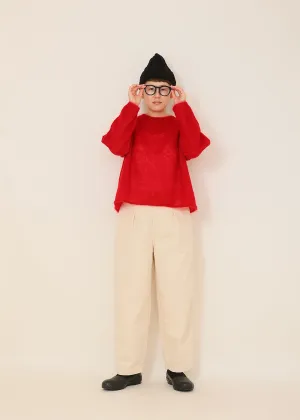 キッドモヘヤリラックスニット