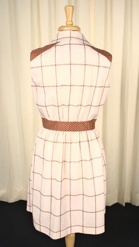70s does 1950s Vintage Western Dress