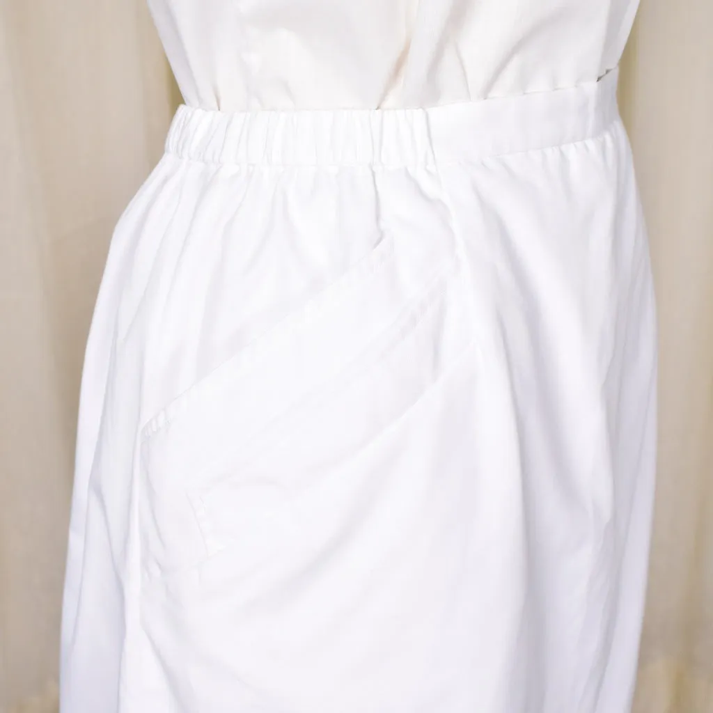 70s does 1960s Vintage White Skort