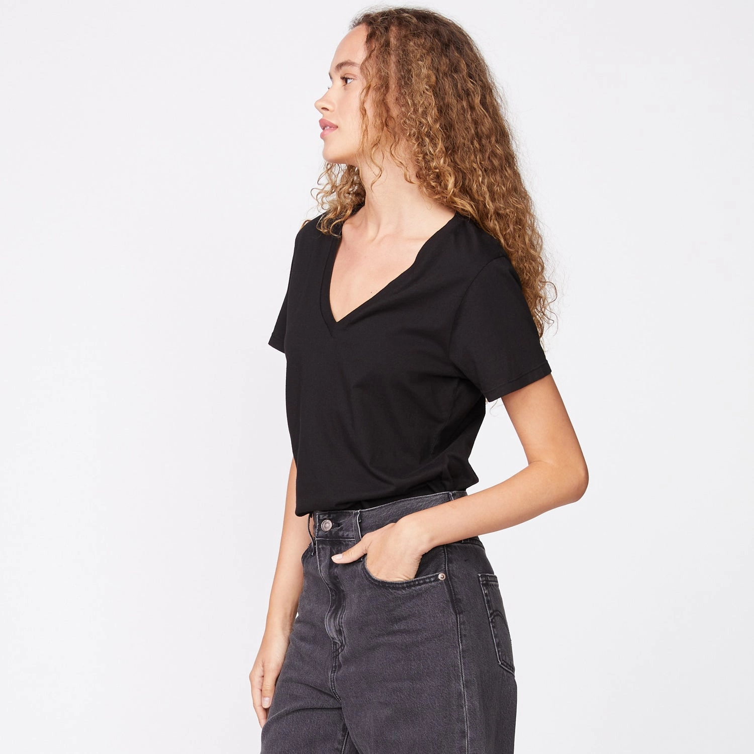 Classic Tank Durable Reinforced Elbows 90's V Neck