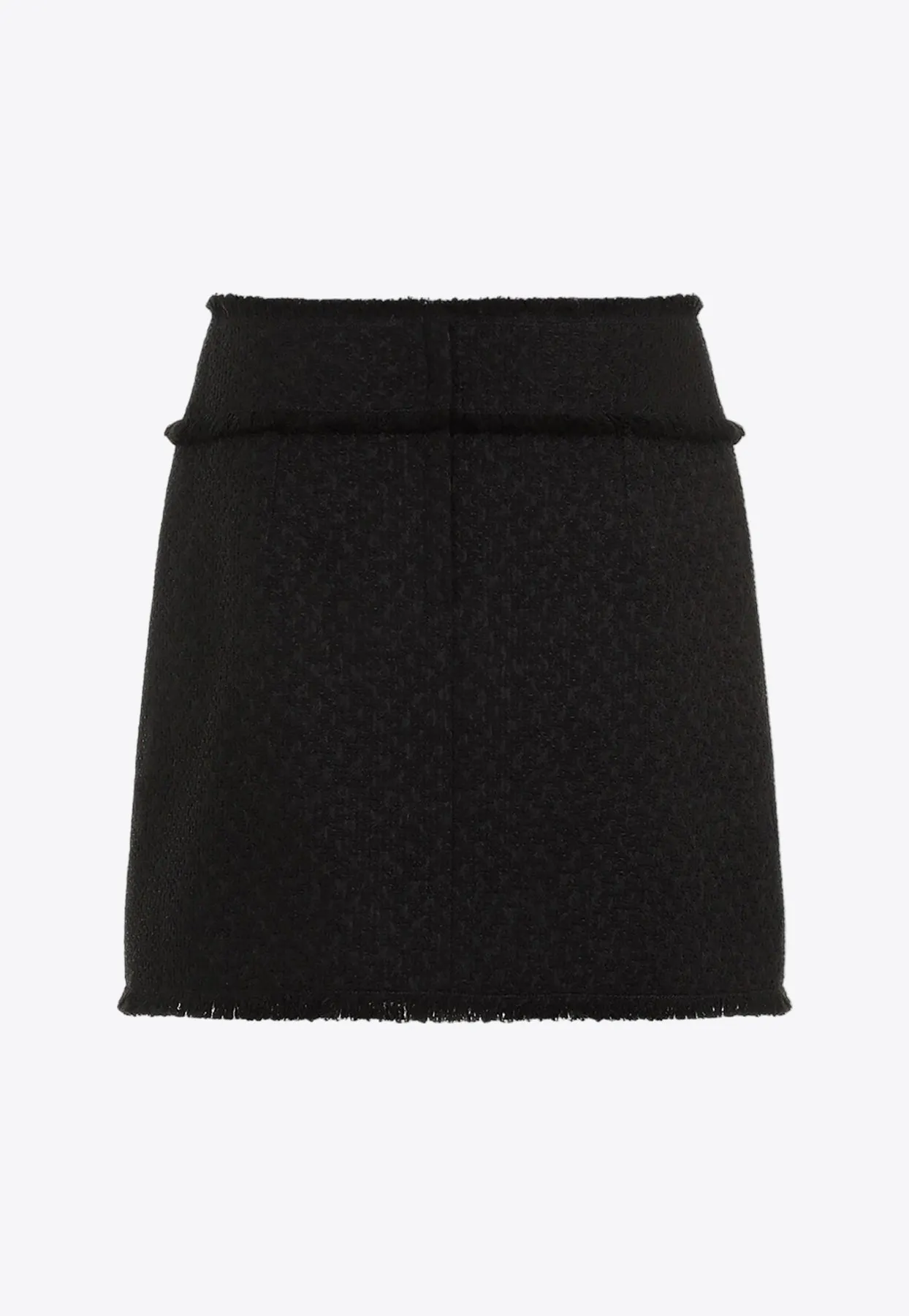 A-line Knitted Mini Skirt
