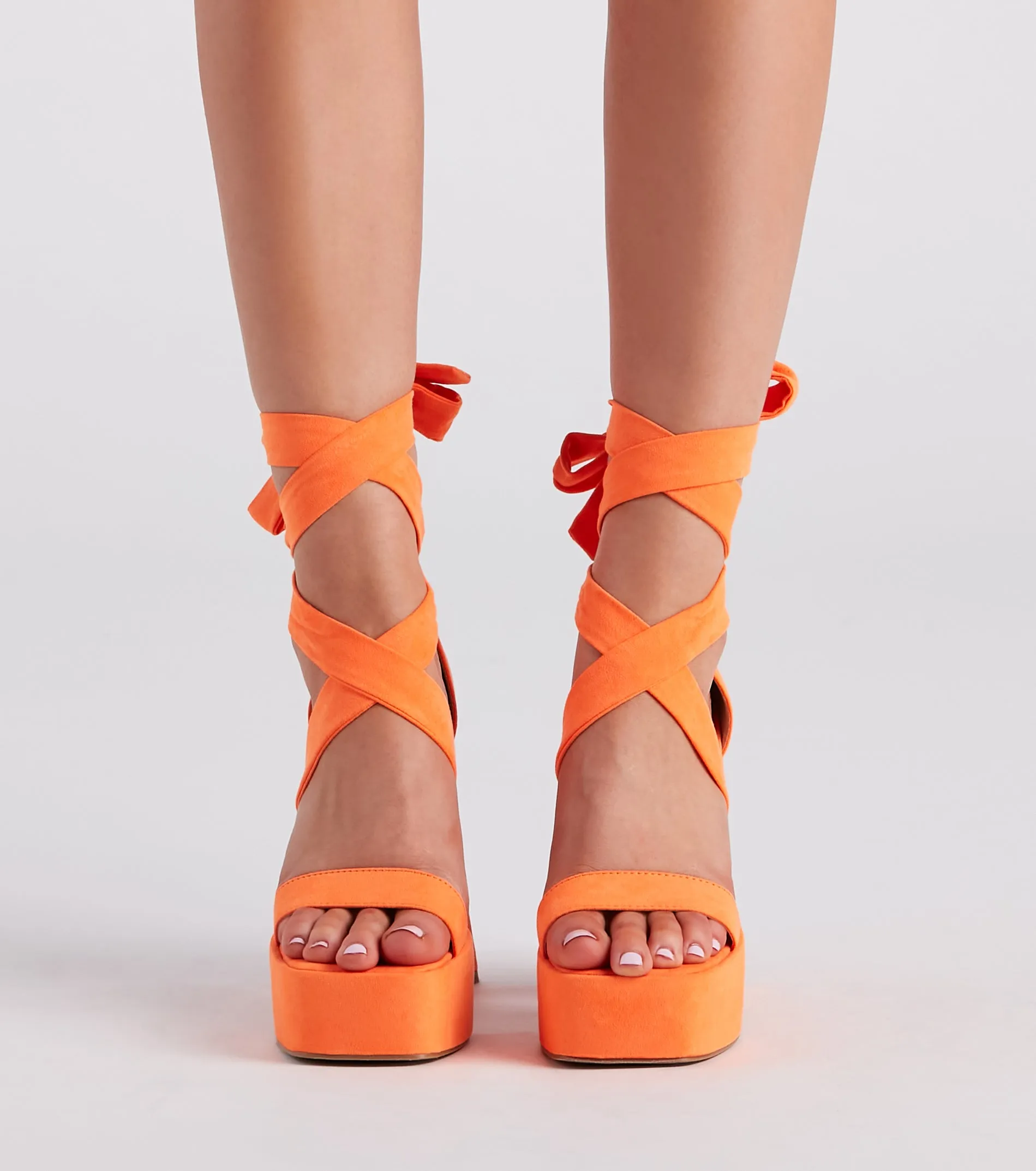 A Little Sassy Platform Block Heels