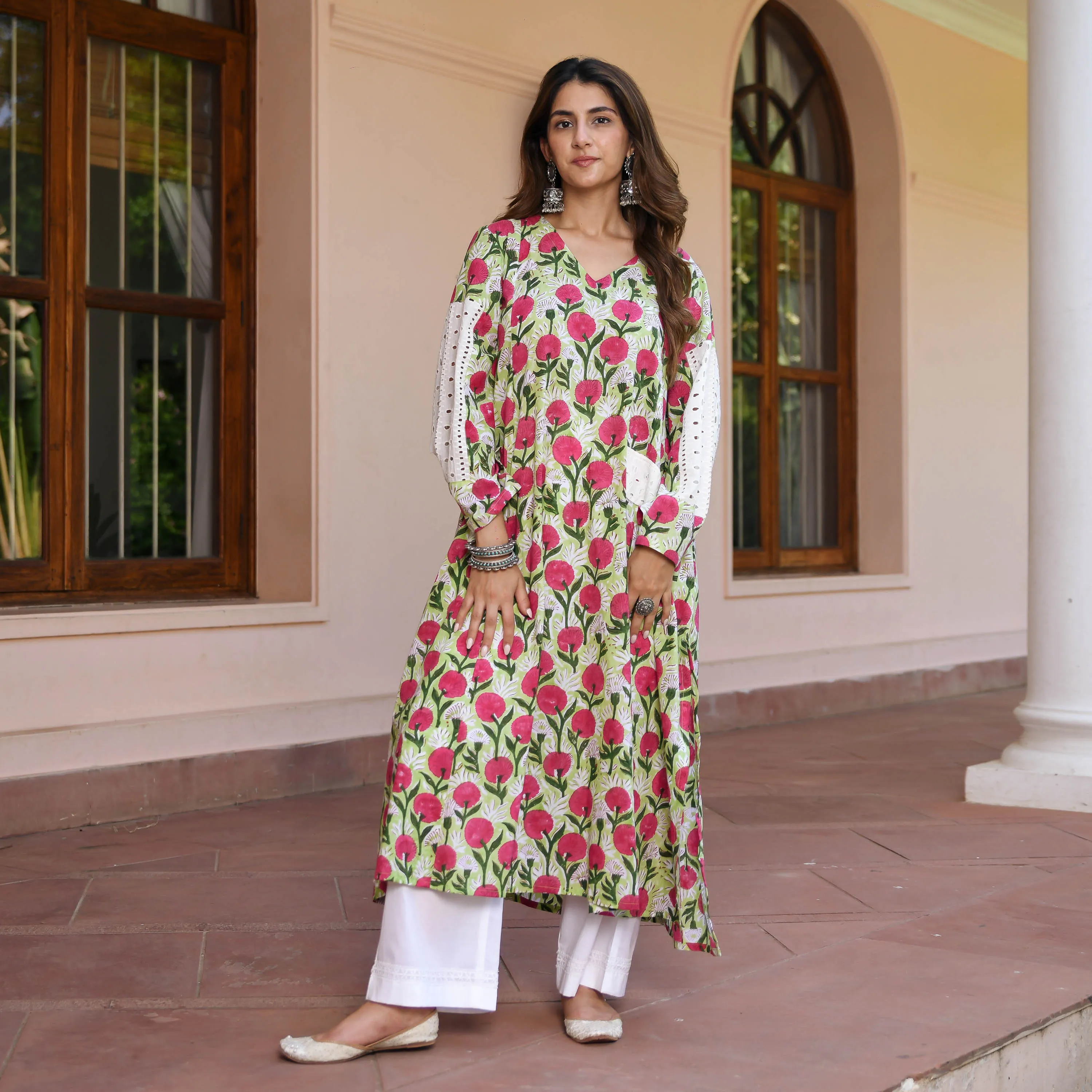Aanya Floral Kurta Set