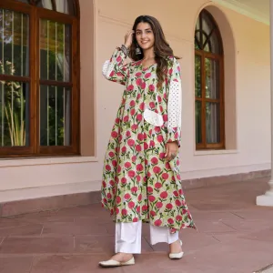Aanya Floral Kurta Set