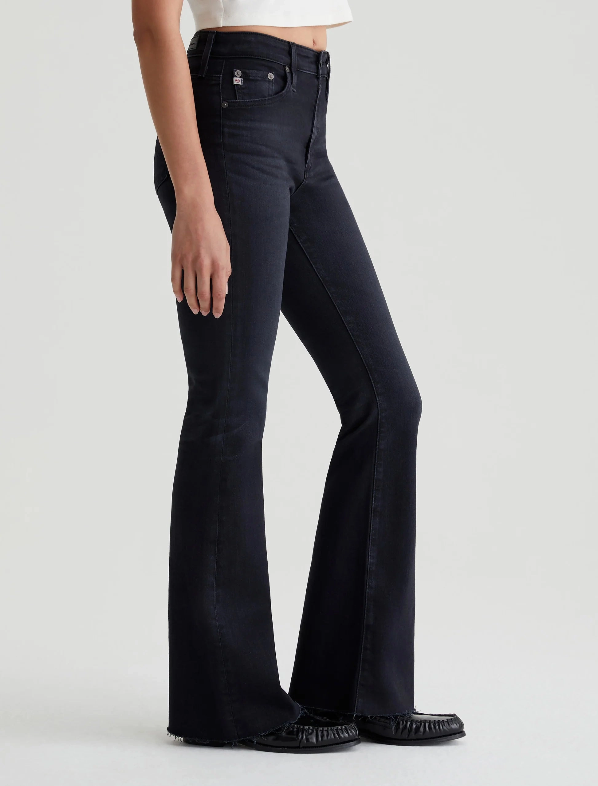 AG Jeans Farrah Boot High Rise Jeans- 4 Years Discord Loose High Quality Morning Stroll