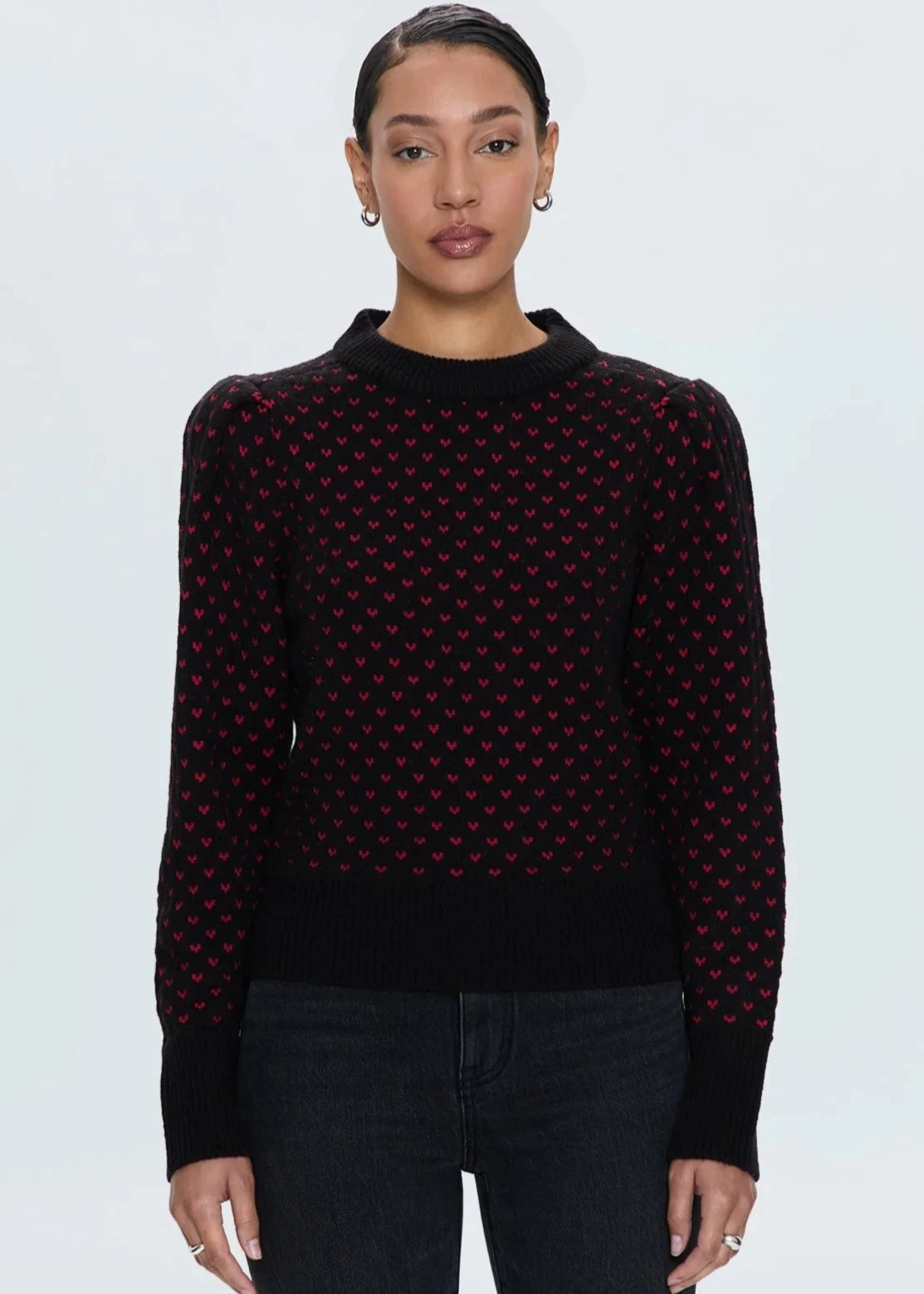 Fashion Knit Breathable Open Weave Pistola Coco Sweater