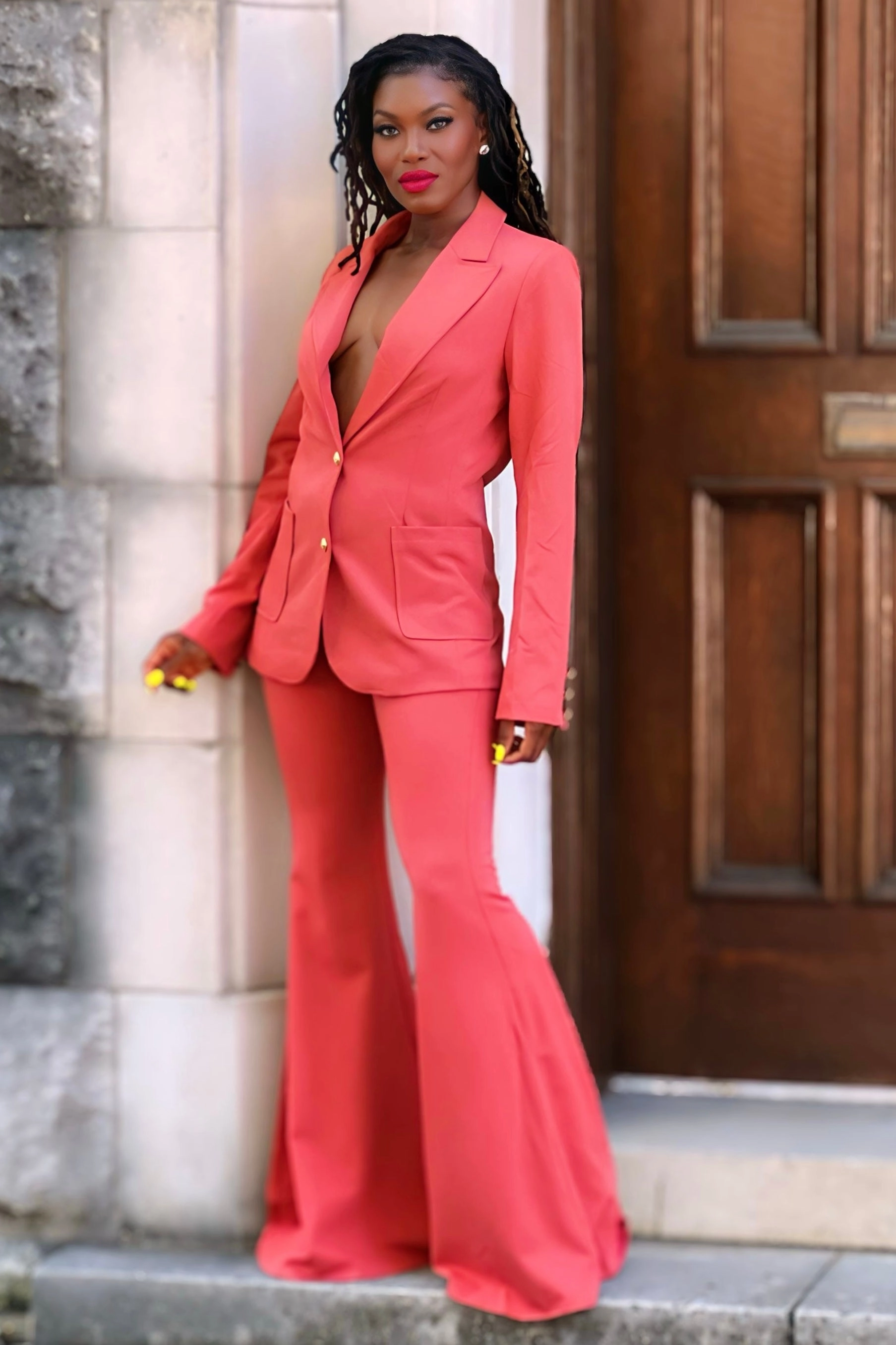 Sheeba Boss Chick Power Suit Comfortable Cut ArticulatedJoints