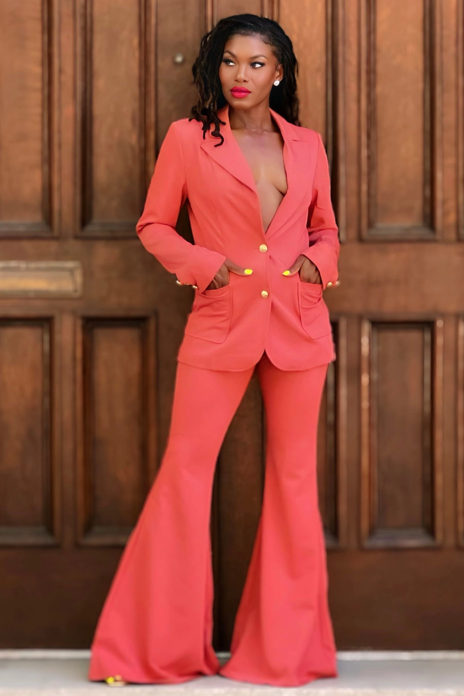 Flexible Fabric Sheeba Boss Chick Power Suit