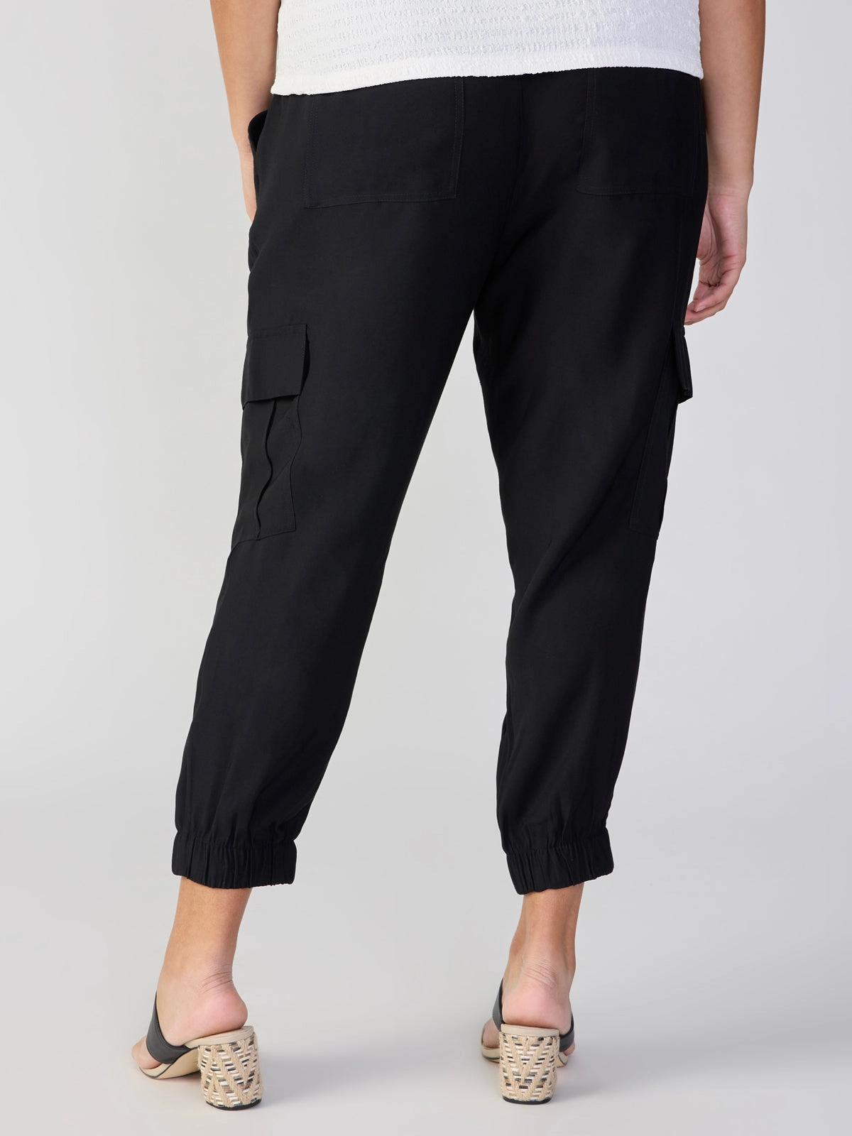 Flexible Comfort Sporty Function The Harmony Semi High Rise Pant Black Extended Sizing