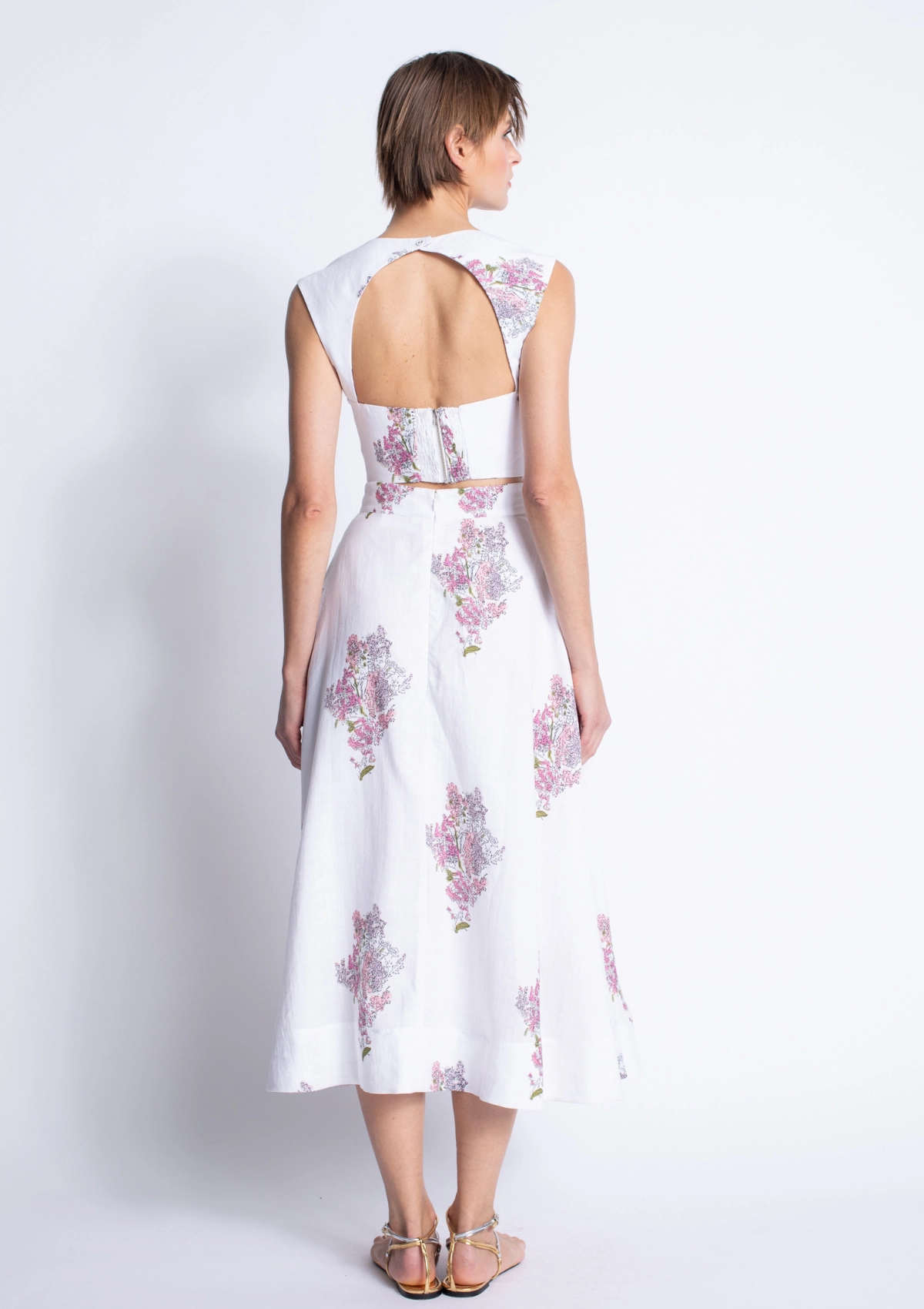 Ada Print Skirt slim fit Minimalist Look