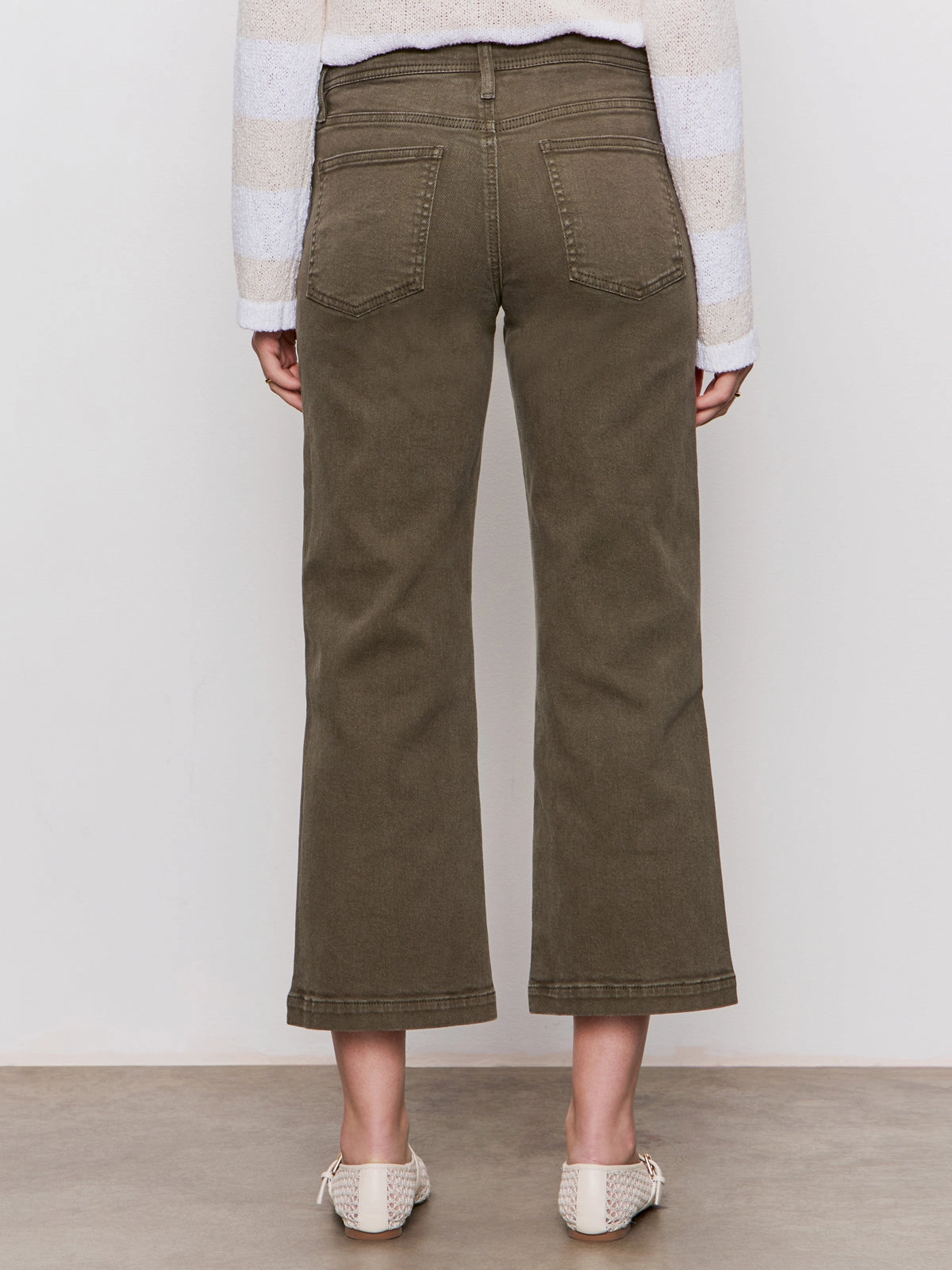 League Crop Jeans Fatigue Comfy Movement Fit