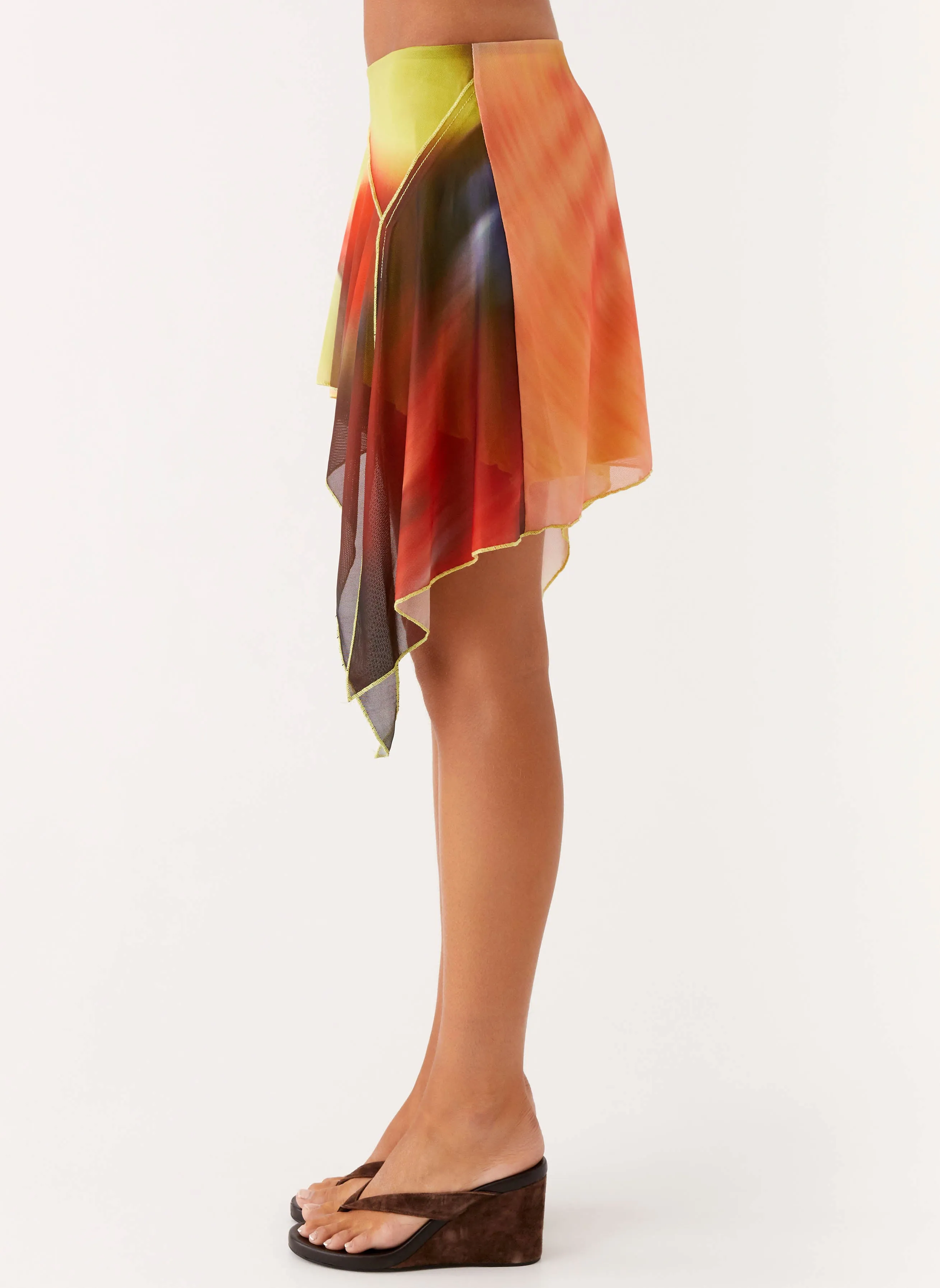 All terrain HeatRegulatingLining Lustra Mini Skirt - Moody Floral