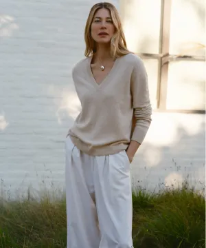 Flynn Cashmere Sweater Heat Regulating Fabric