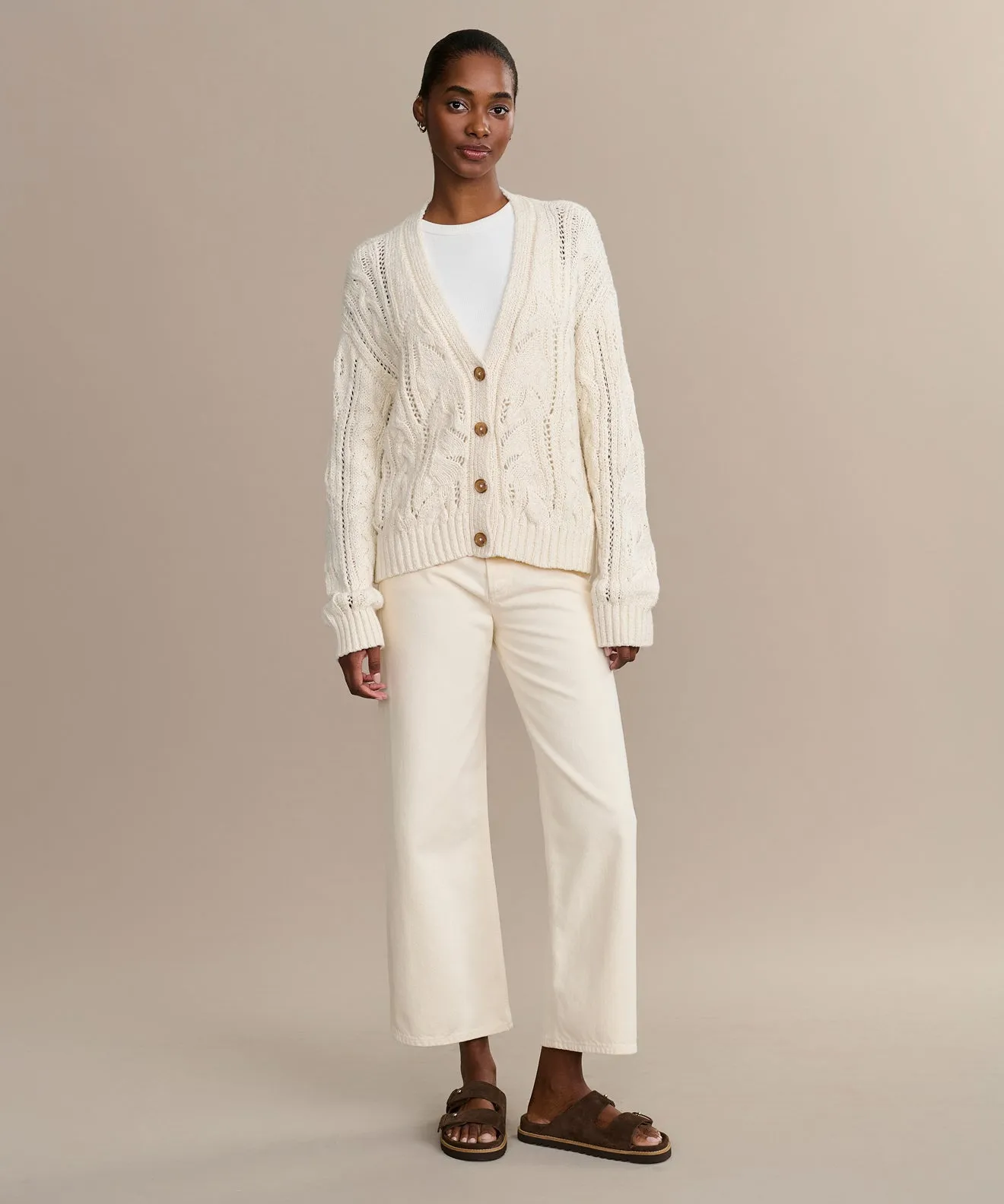 Audrey Cardigan LaserCut Edges FadeResistant Finish