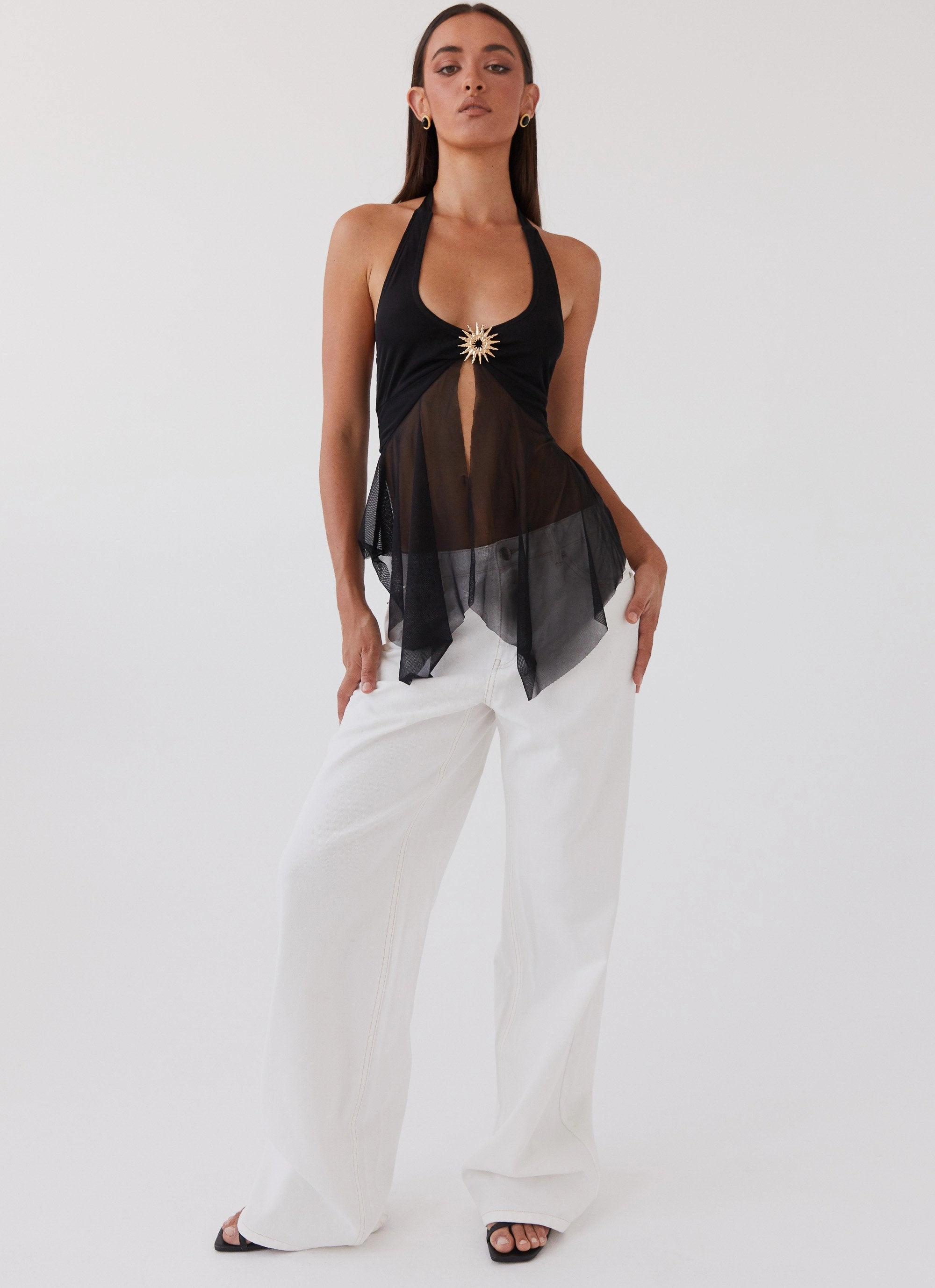 Ultra Soft Inner Layer HypoallergenicMaterial Keanna Low Rise Denim Jeans - Ivory