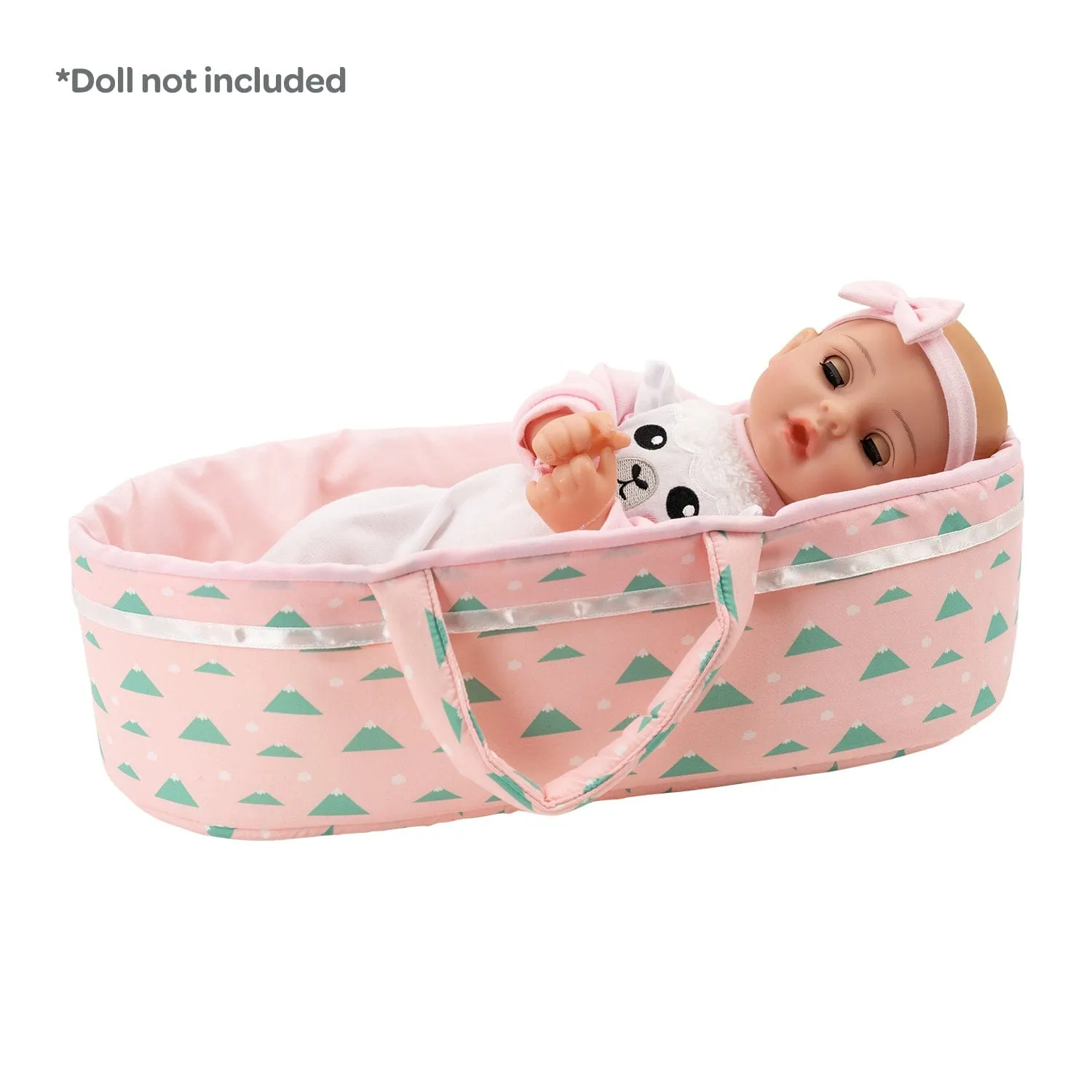 Adoption Nurturing Essentials for 16 inch Babies - 7 Piece Gift Set in Llama print