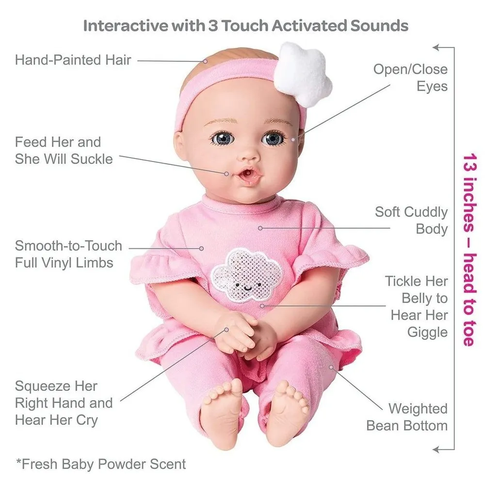 Adora Charisma Baby Doll NurtureTime Soft Pink
