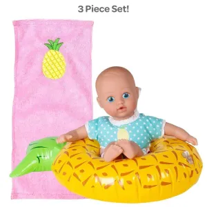 Adora SplashTime Baby Doll, Doll Clothes & Accessories Set - Sweet Pineapple
