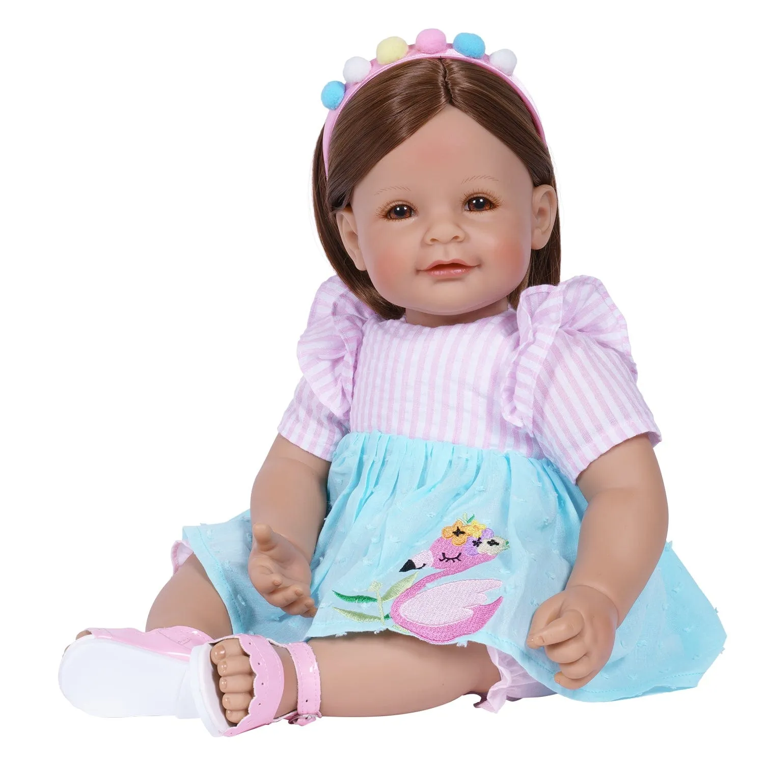 Adora ToddlerTime Baby Doll - Summer Flamingo Doll, Clothes & Accessories Set