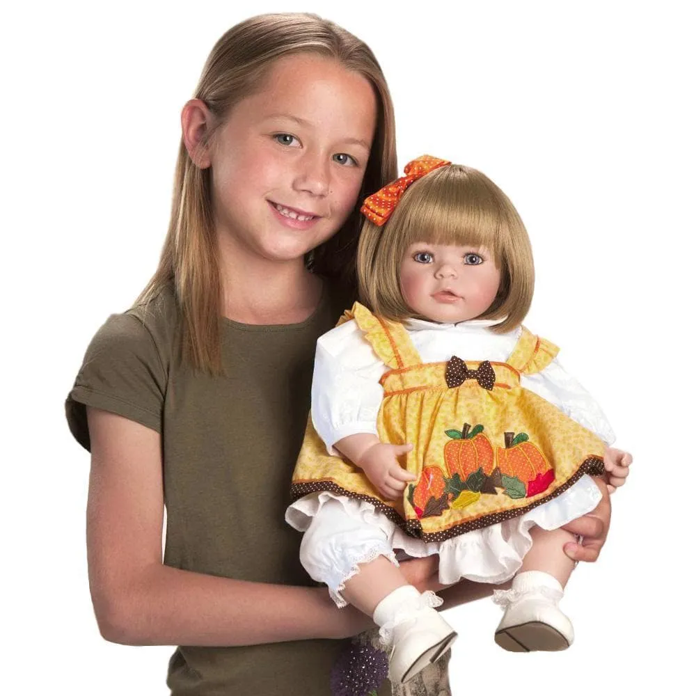 Adora Toddlertime Pin-A-Four Seasons Baby Doll Set with 4 Doll Dresses & Accessories