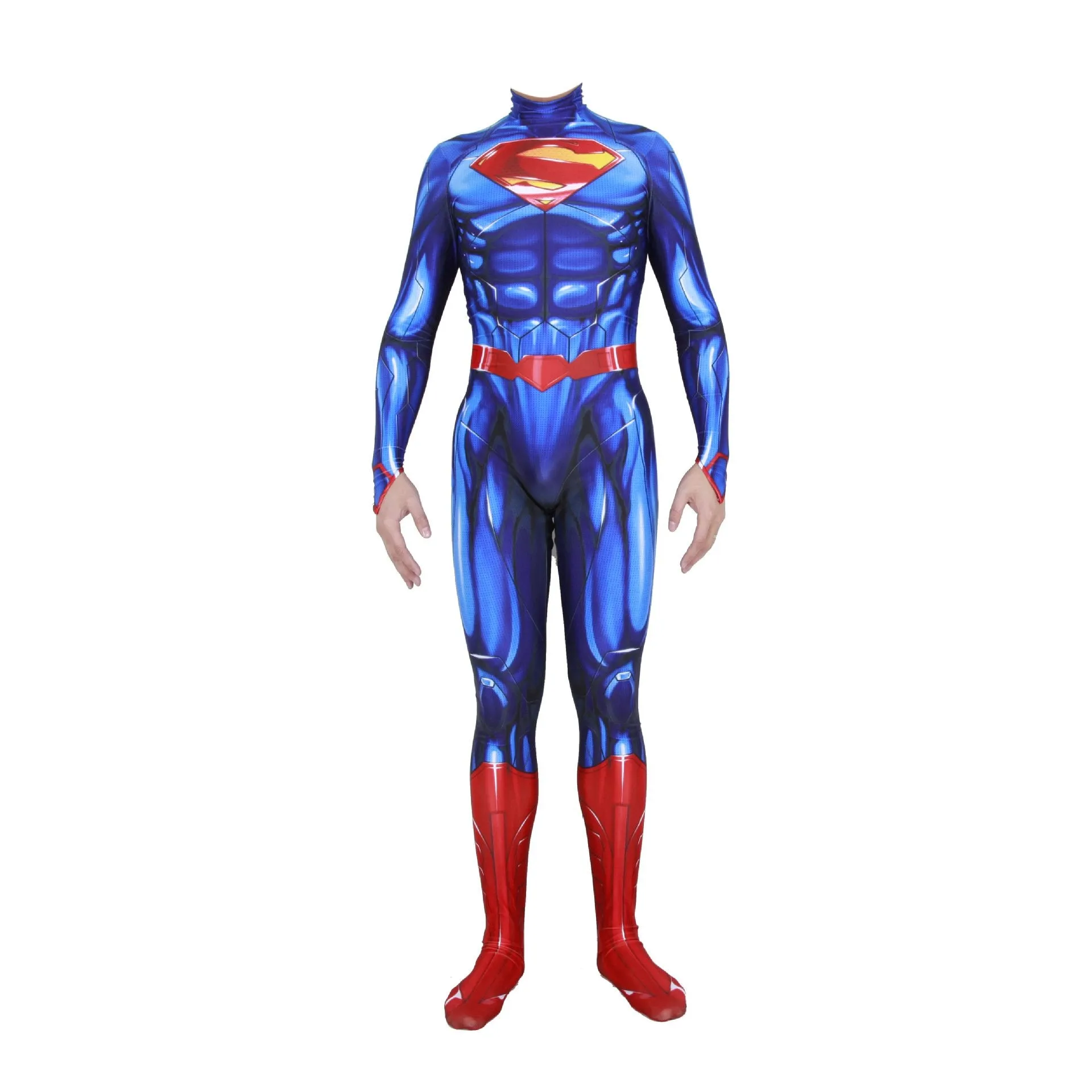 Adult/Kids DC Movie Superman Hero Tights Cosplay Halloween Cosplay Costume Jumpsuits