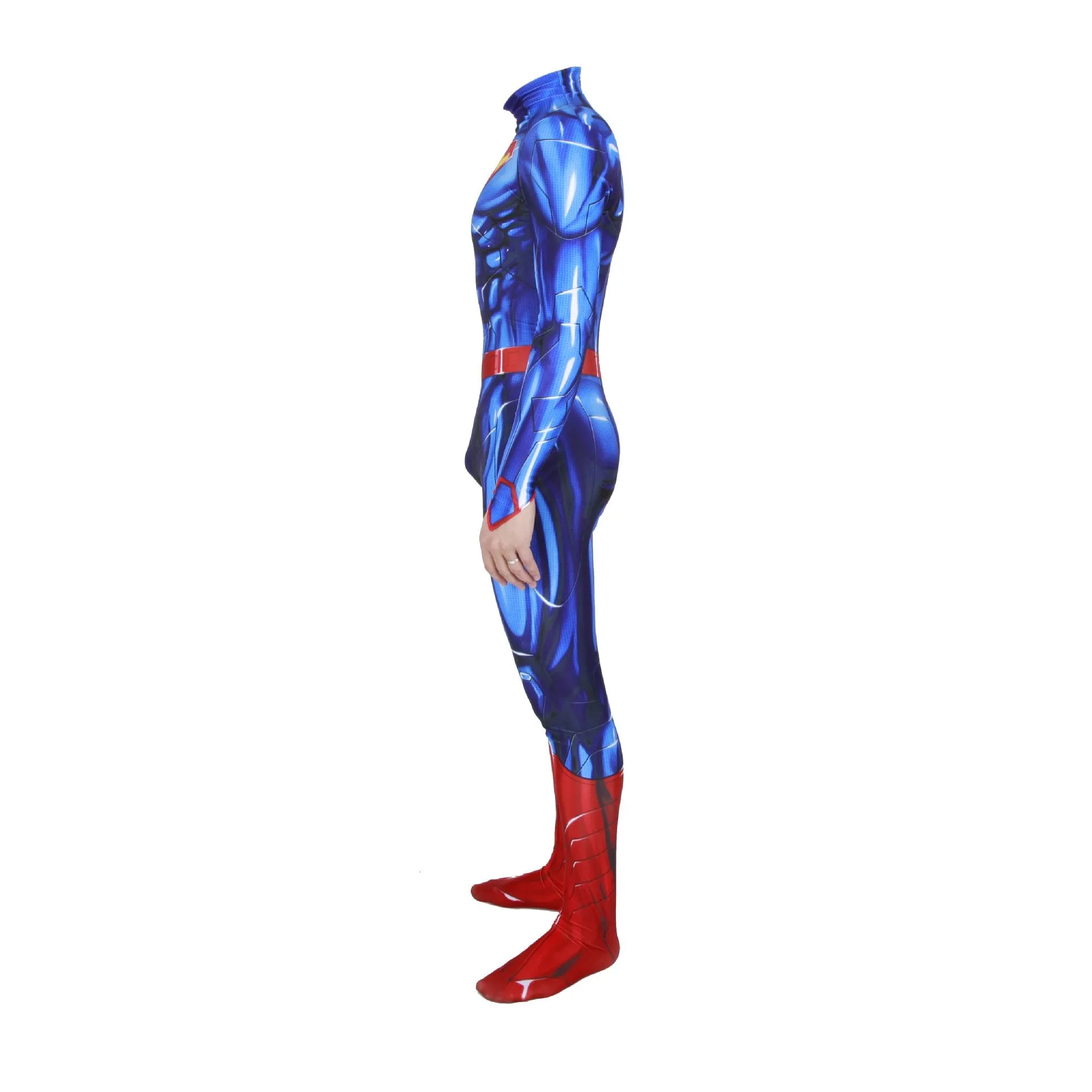 Adult/Kids DC Movie Superman Hero Tights Cosplay Halloween Cosplay Costume Jumpsuits