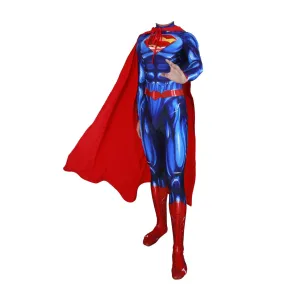 Adult/Kids DC Movie Superman Hero Tights Cosplay Halloween Cosplay Costume Jumpsuits