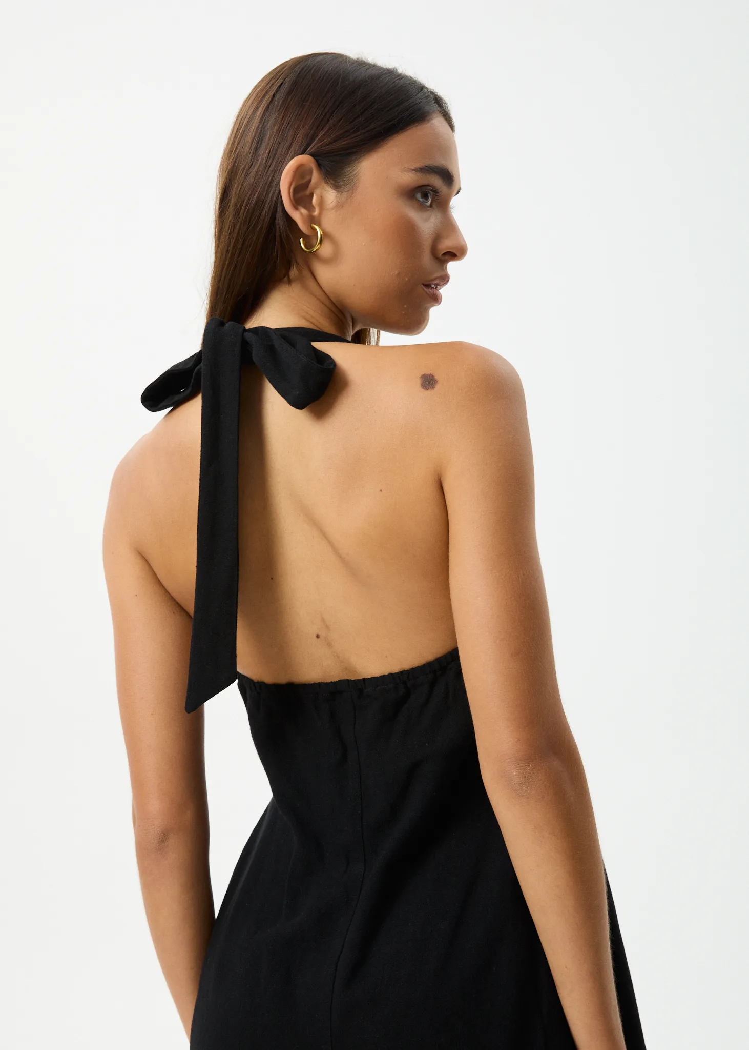 AFENDS Womens Amaya - Halter Playsuit - Black