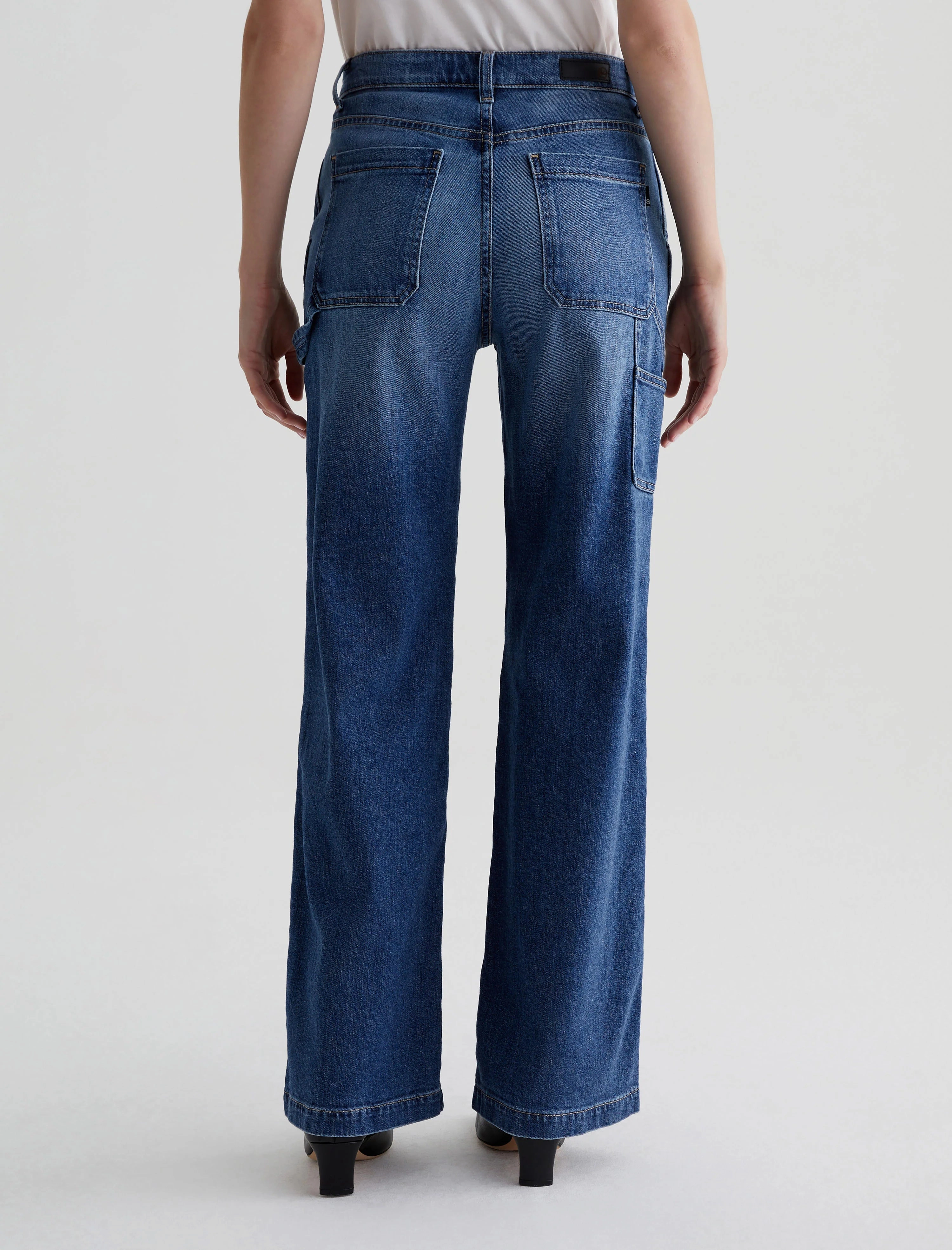 Style Layer Anti Static Material Blend AG Evangelie Carpenter Jeans - Provence