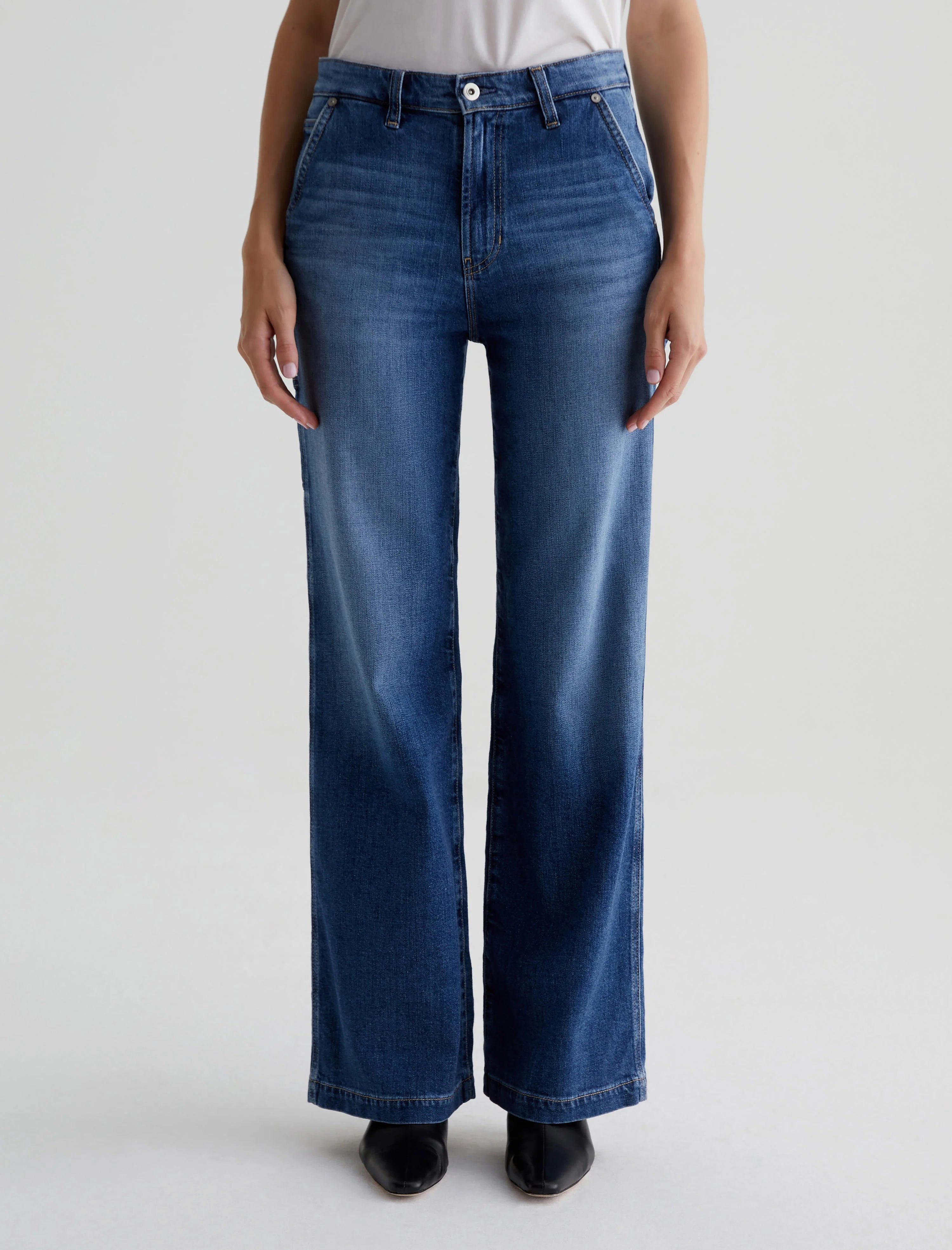 Active Comfort Shape Retention AG Evangelie Carpenter Jeans - Provence