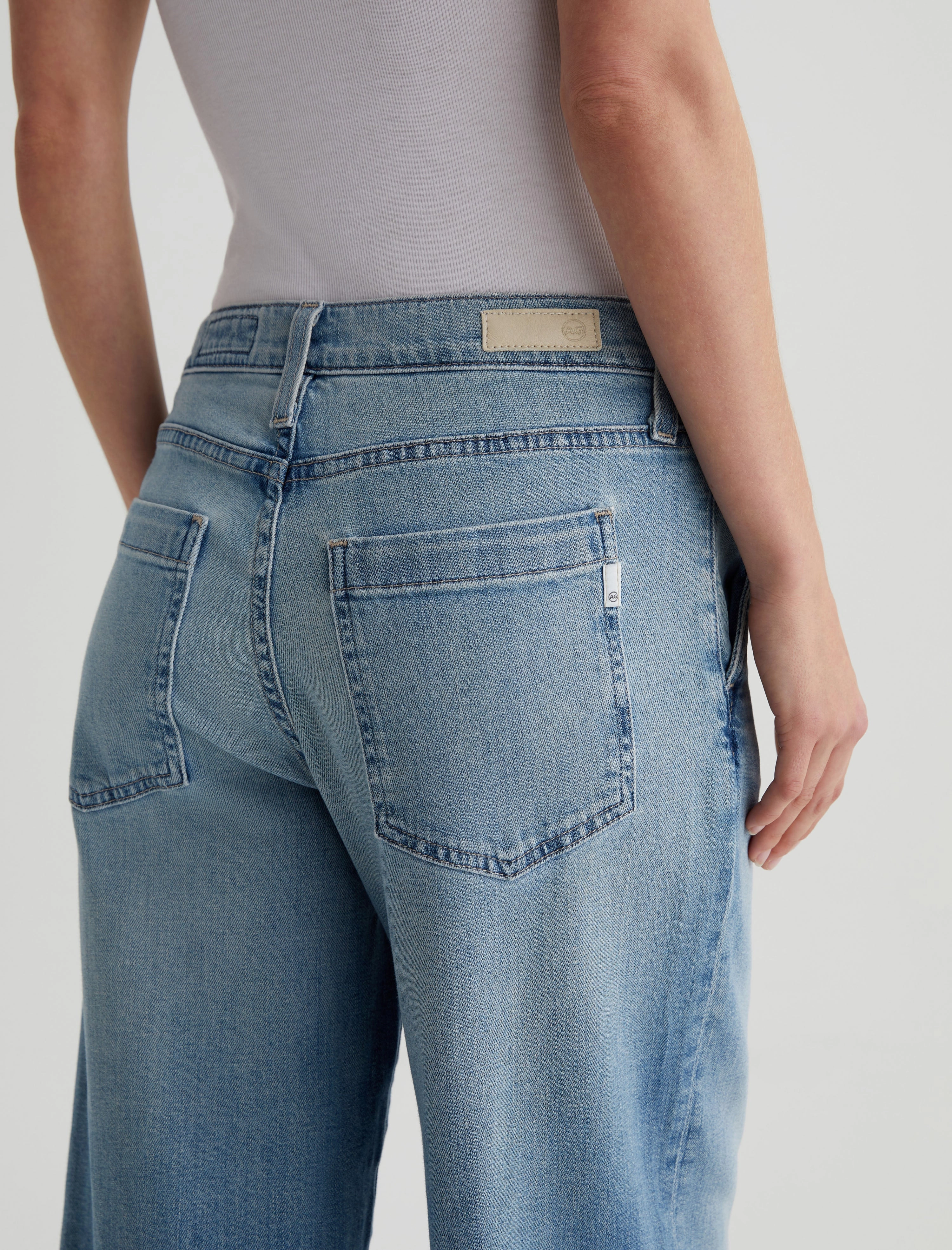 AG Stella Ankle Palazzo Jeans - Aries Trendy Choice