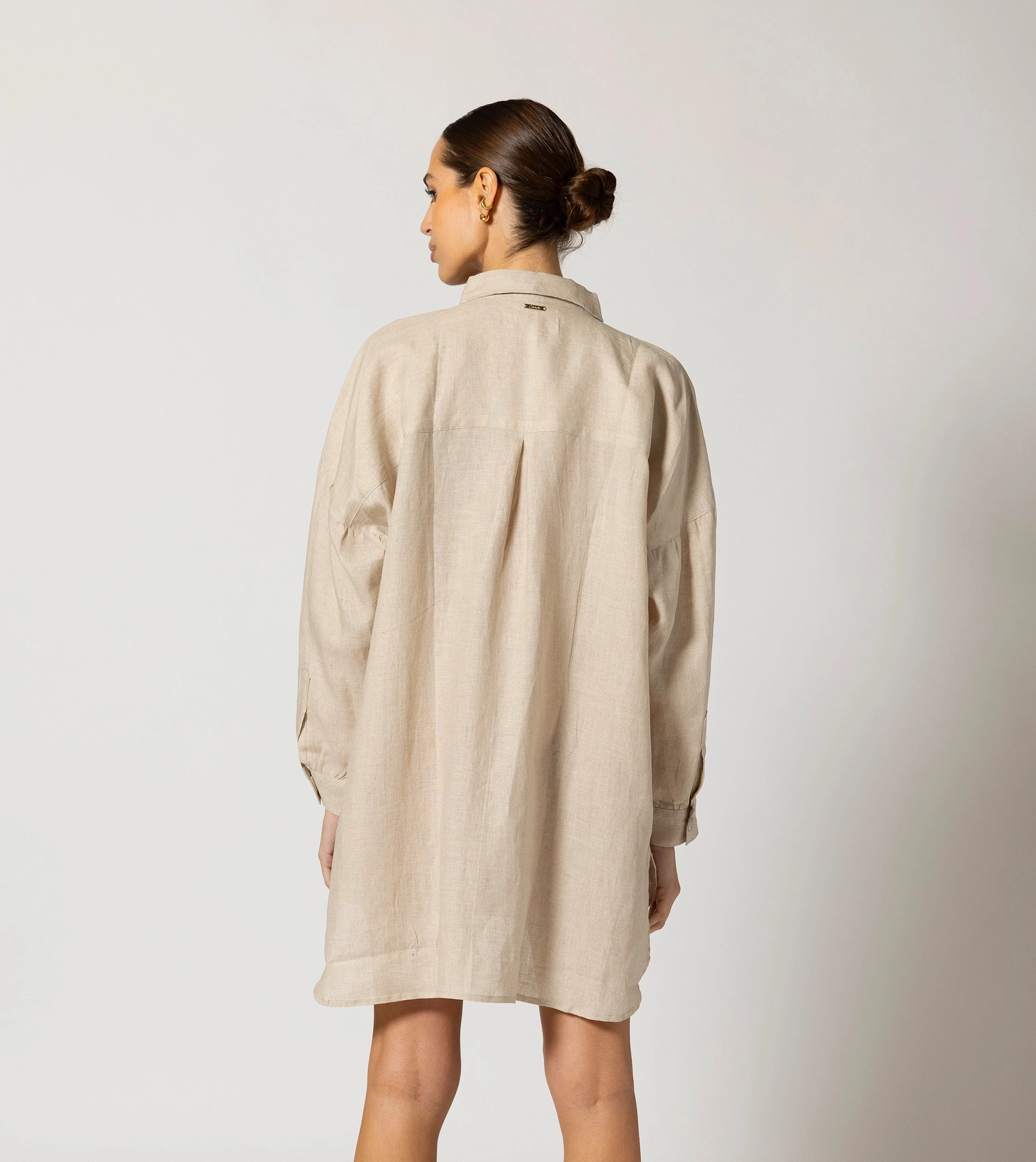 Active Wear Nusa Button Up | Oatmeal