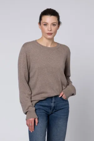 Alex Cashmere Blend Jumper (Mole)