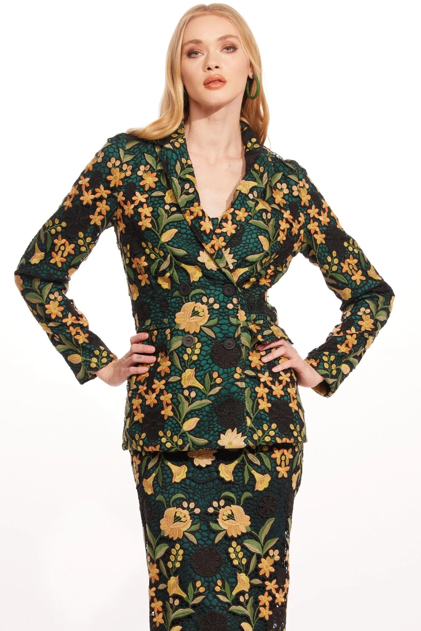 Alexey Jacket ?C Harvest Bloom Anti Pilling Fabric