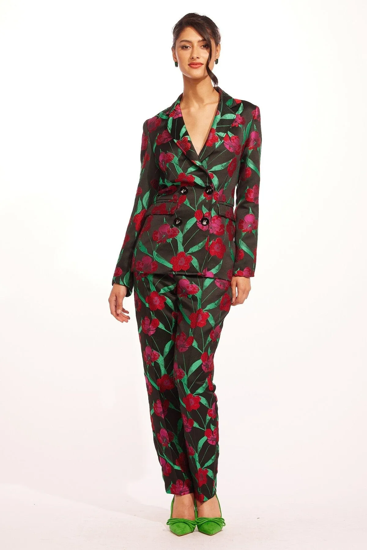 Alexey Jacket - Roses and Thorns Cotton Twill HoodedStyle