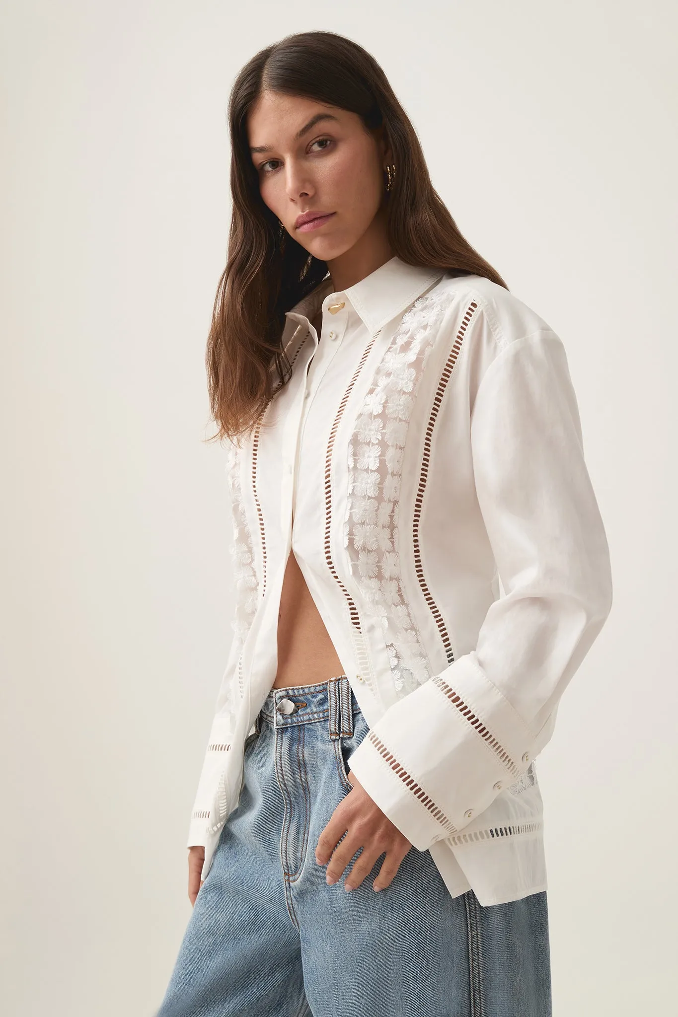 Alice Daisy Lace Shirt