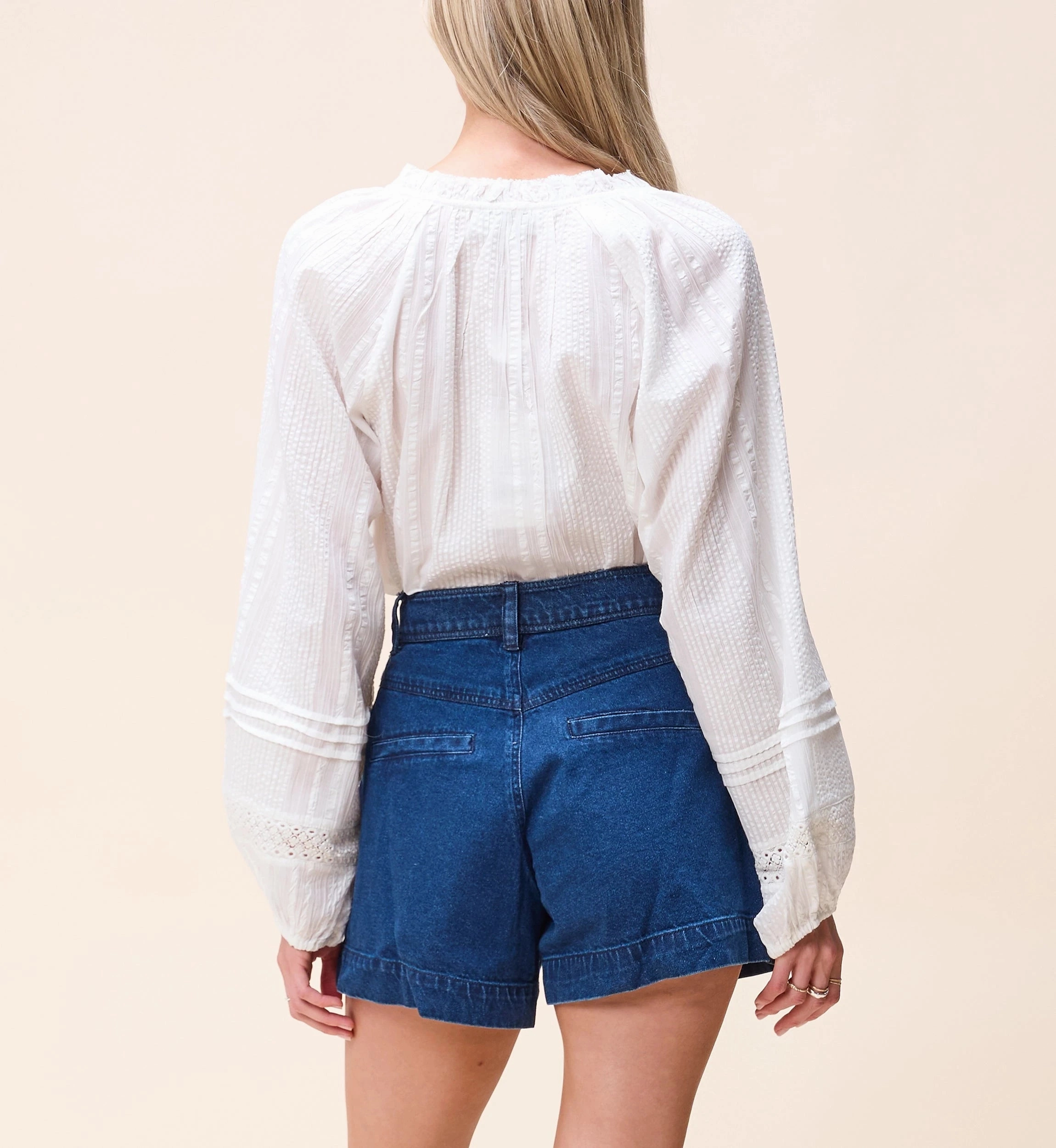 Alicia Blouse | Ivory HeatRegulating