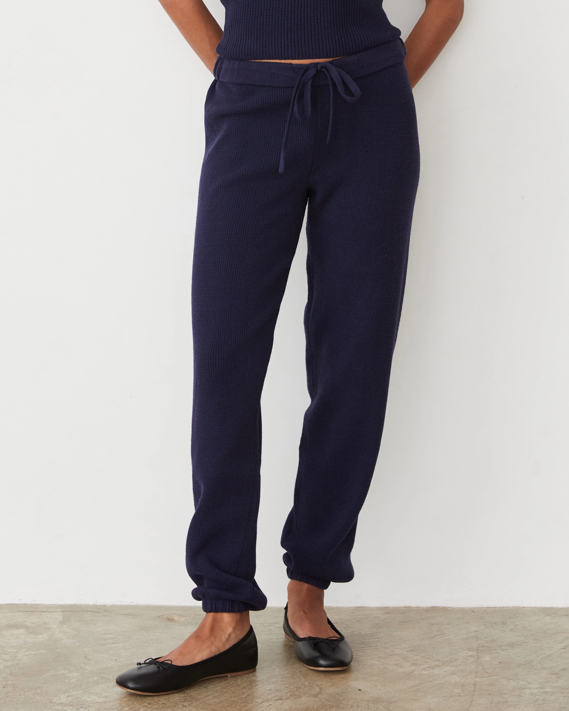 Sporty Touch NonSlipGrip Softknit Rib Waffle Oversized Sweat