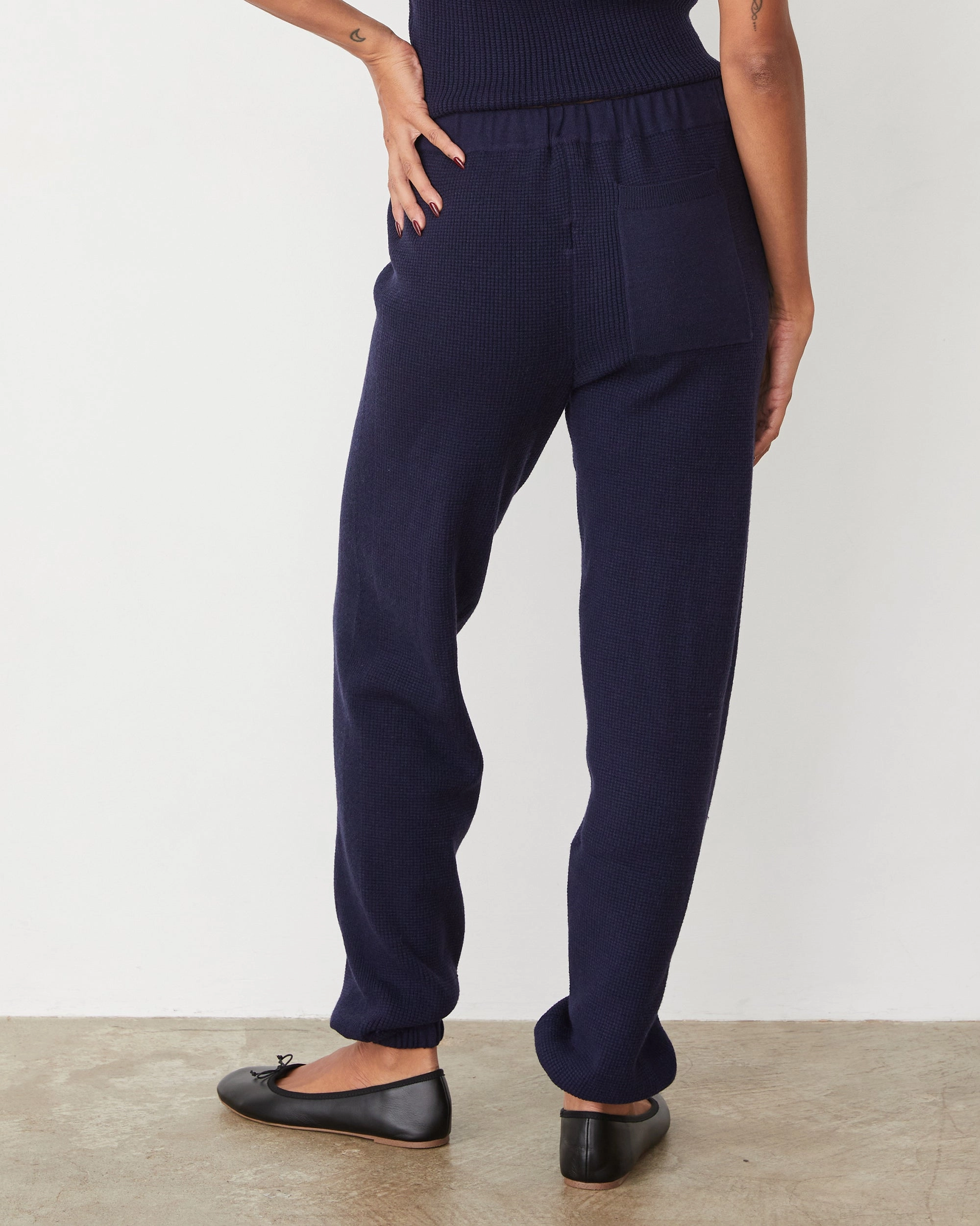 Quick Drying Softknit Rib Waffle Oversized Sweat