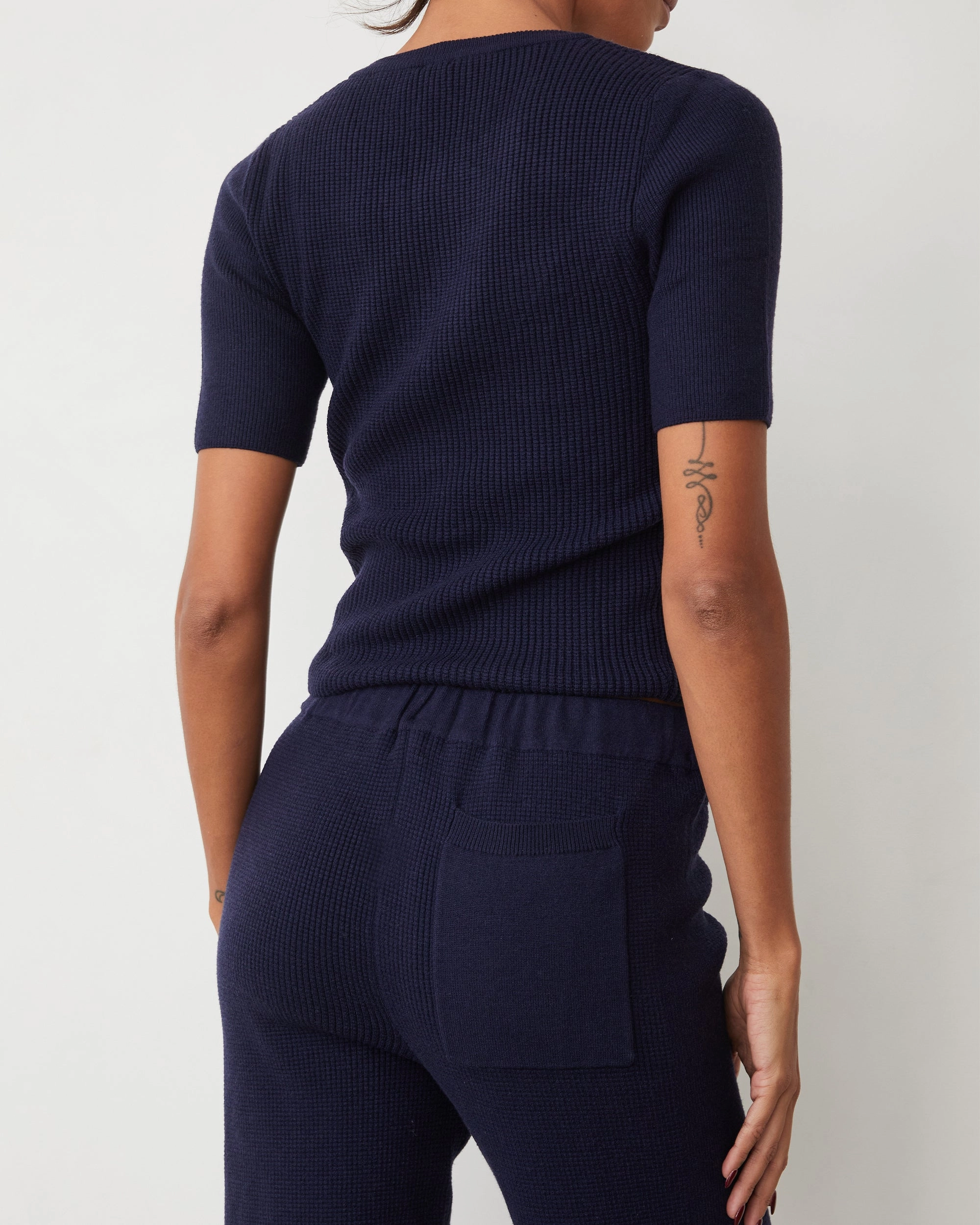 Everyday Essential Softknit Rib Waffle Oversized Sweat